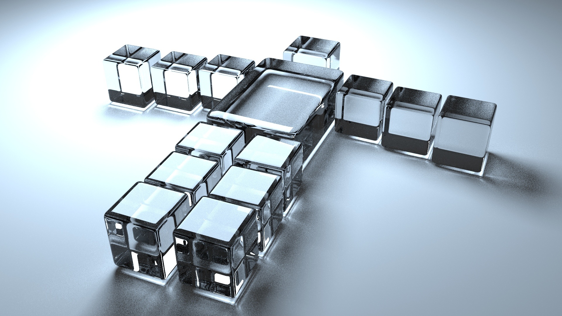 connection, indoors, glass, characters, computer equipment, arrangement, colored background, close-up, communication, table, office, high angle view, technology, HD Wallpaper