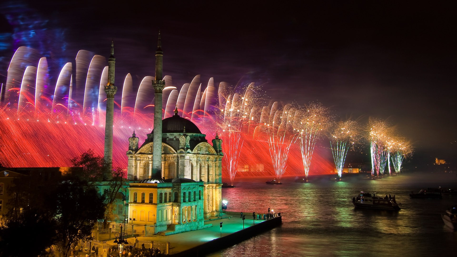 1080P, Islam, mosque, HD Wallpaper
