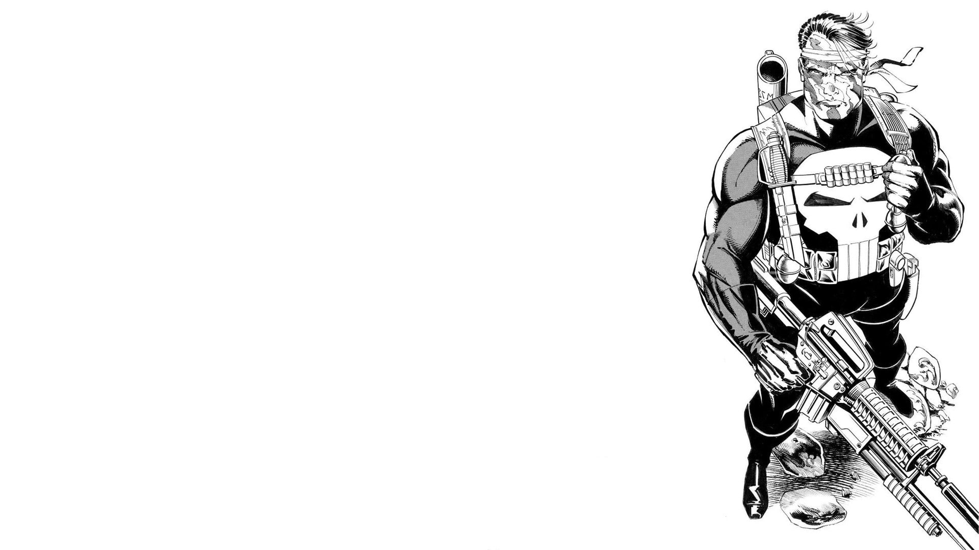 1080P, Punisher, Comics, Frank Castle, HD Wallpaper