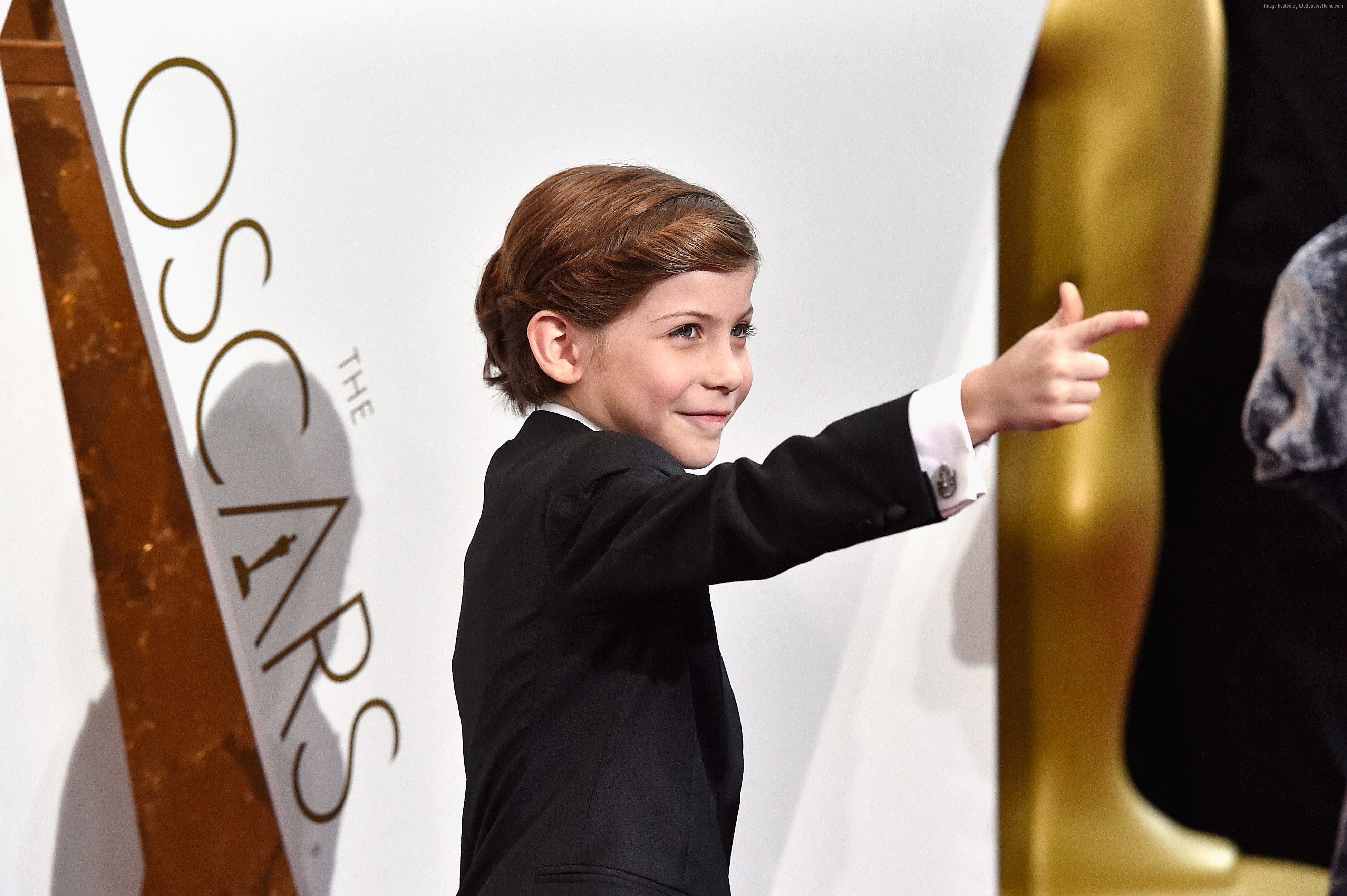 4K, Oscar, Oscar 2016, Most popular celebs, Jacob Tremblay, actor, HD Wallpaper
