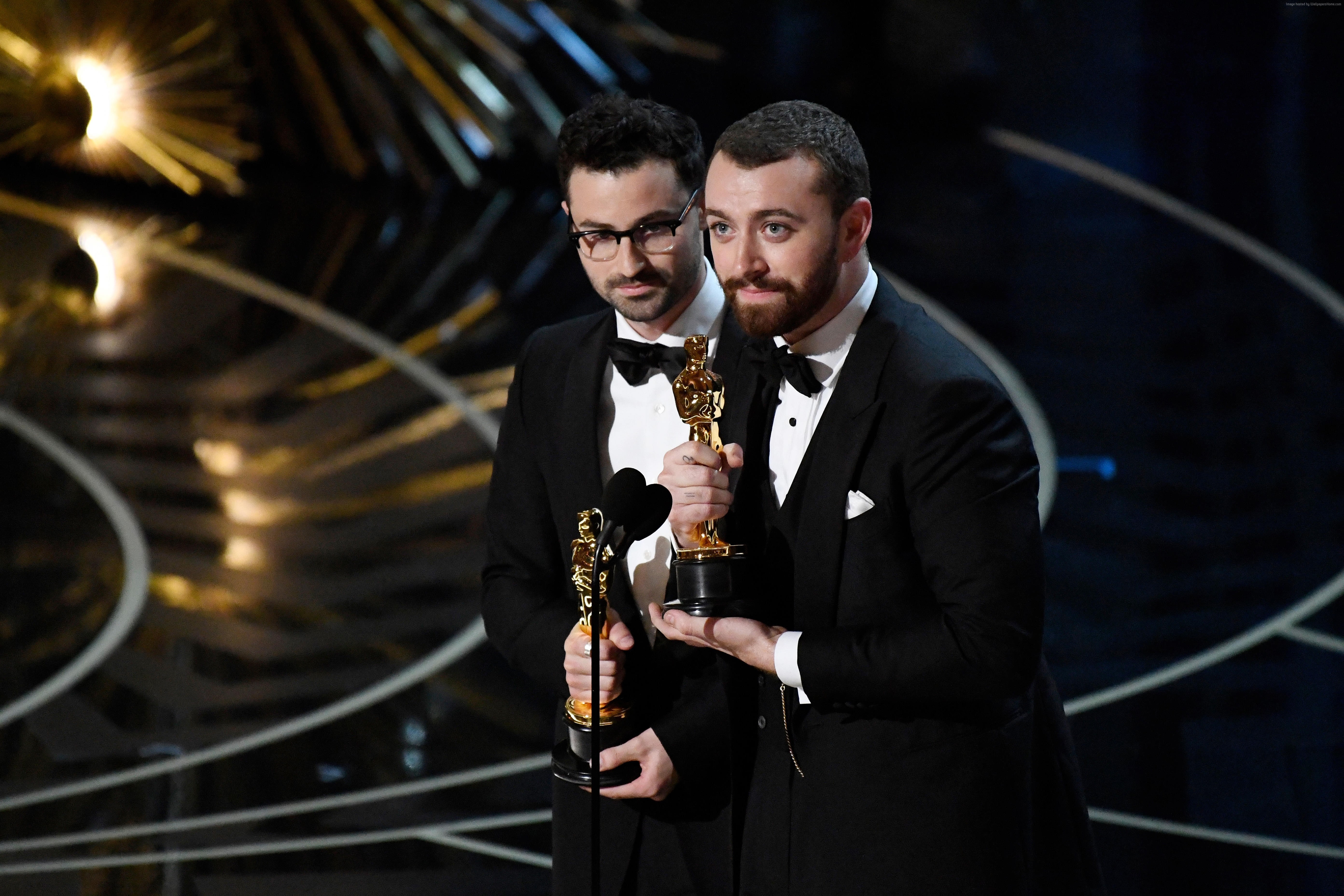 singer, Oscar, Oscar 2016, Sam Smith, Spectre, Most popular celebs, 5K, HD Wallpaper
