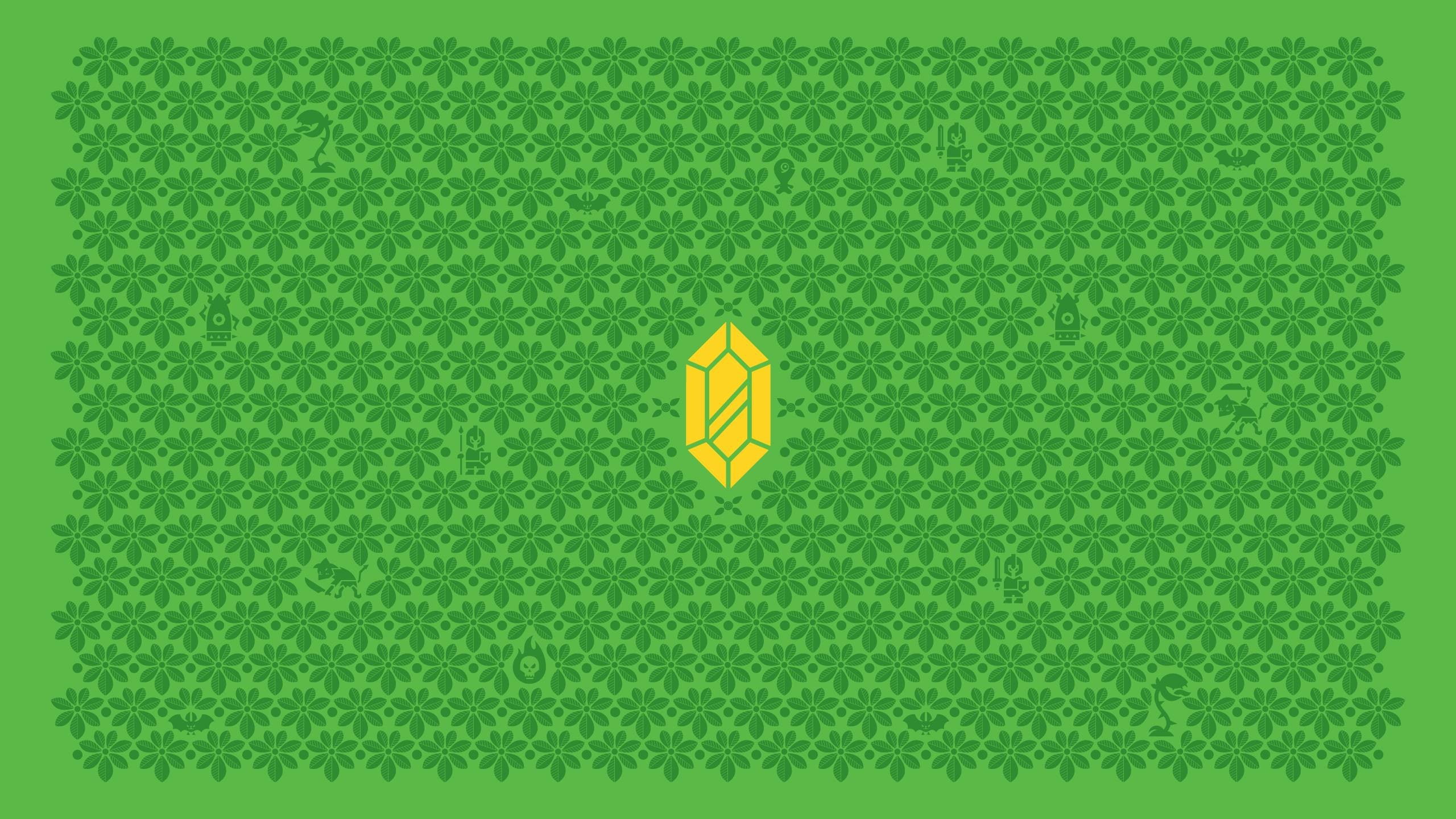 video games, minimalism, legend, zelda, games, the legend of zelda, video, rupee, 2K, HD Wallpaper