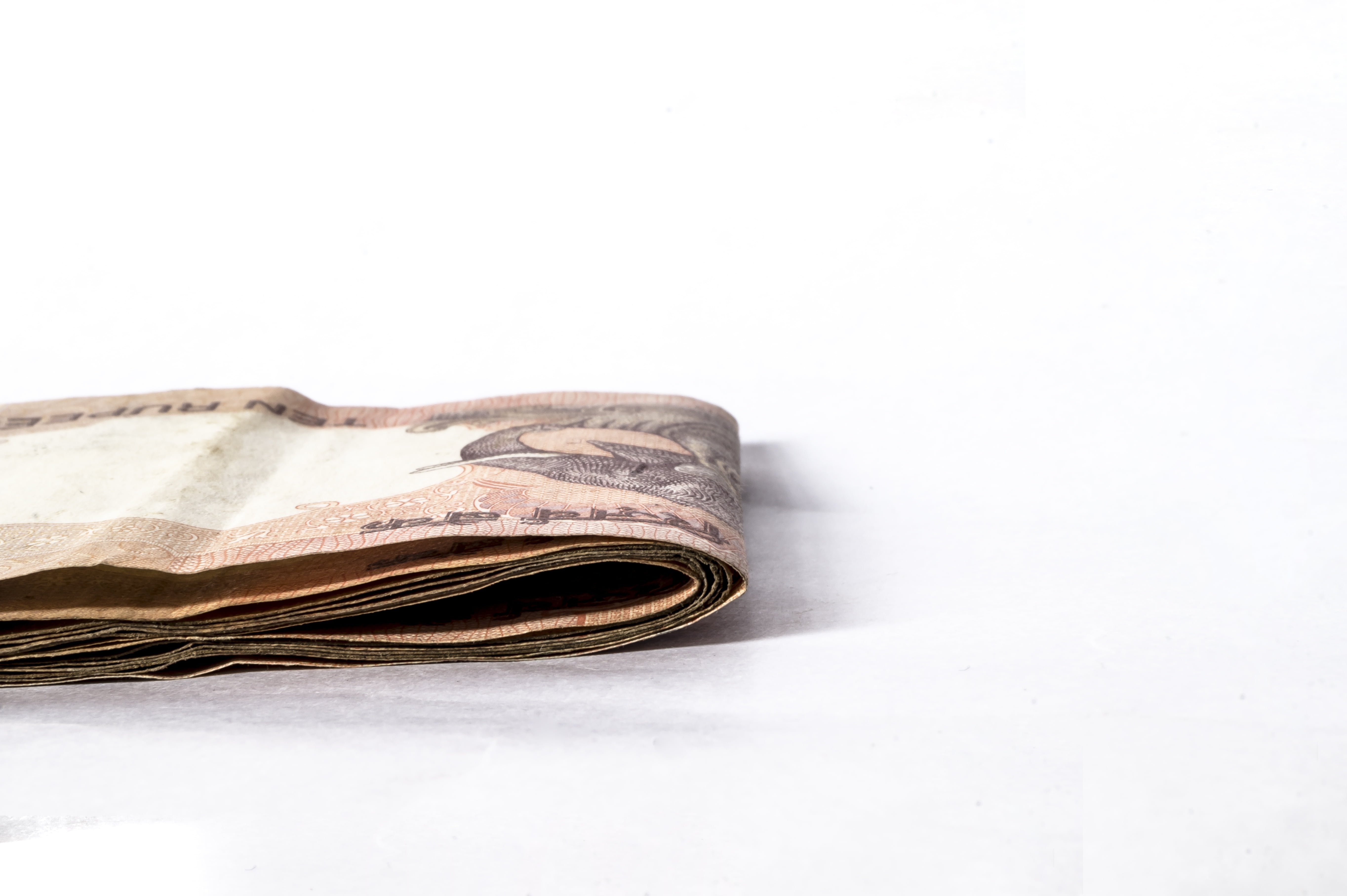 publication, investment, copy space, market, white background, snow, nature, hot, single object, studio shot, money stack, currency, paper, no people, indian, HD Wallpaper