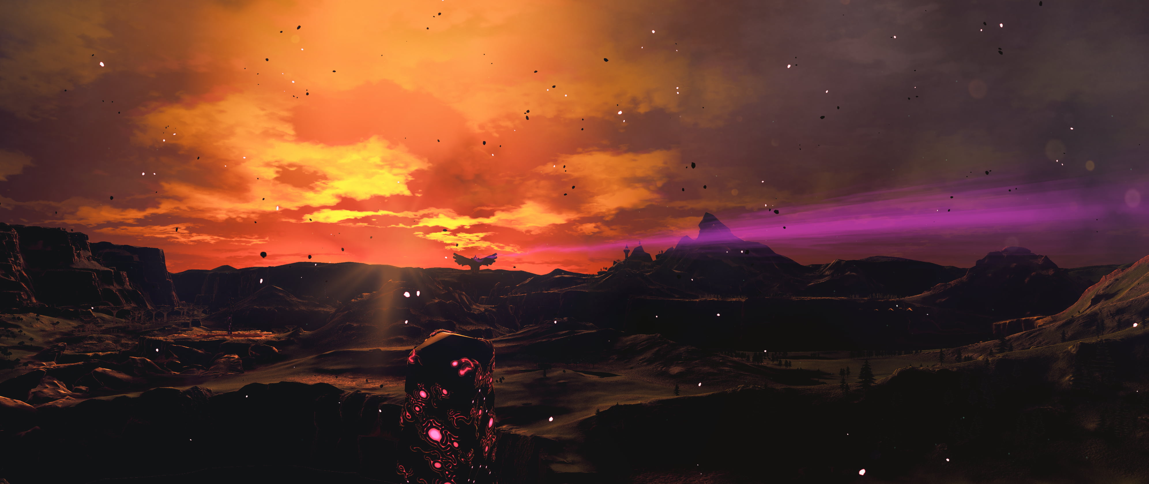 The Legend of Zelda, screen shot, virtual photography, The Legend of Zelda: Breath of the Wild, video games, 4K, HD Wallpaper
