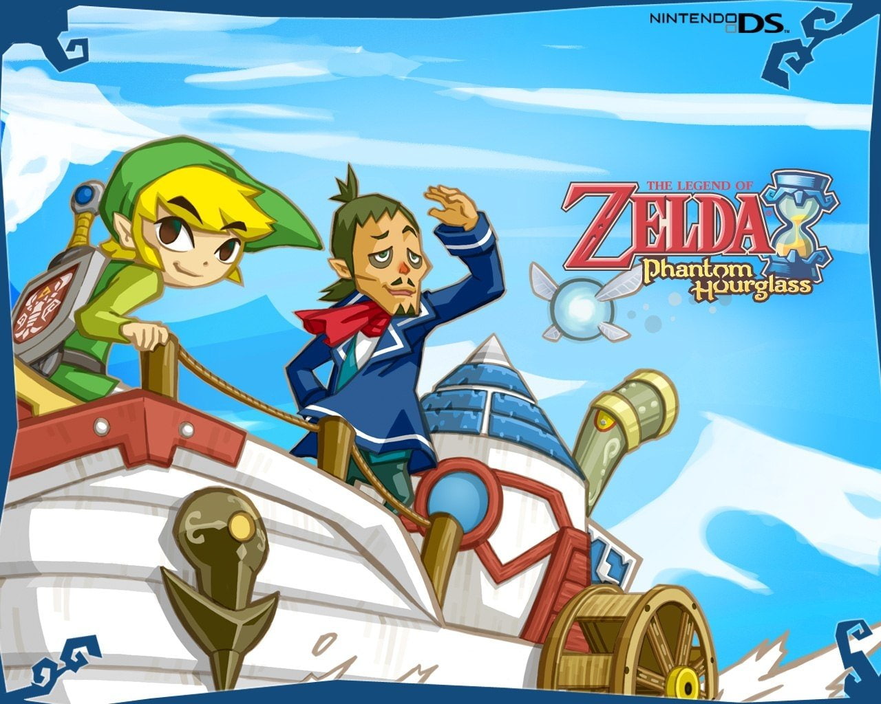Zelda, Linebeck (The Legend Of Zelda), 720P, The Legend Of Zelda: Phantom Hourglass, Link, HD Wallpaper