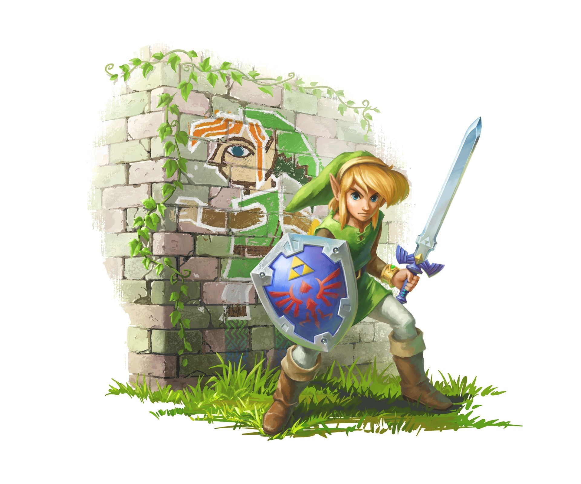 portrait, indoors, happiness, the legend of zelda a link between worlds, fun, relaxation, studio shot, white background, cut out, emotion, looking at camera, HD Wallpaper