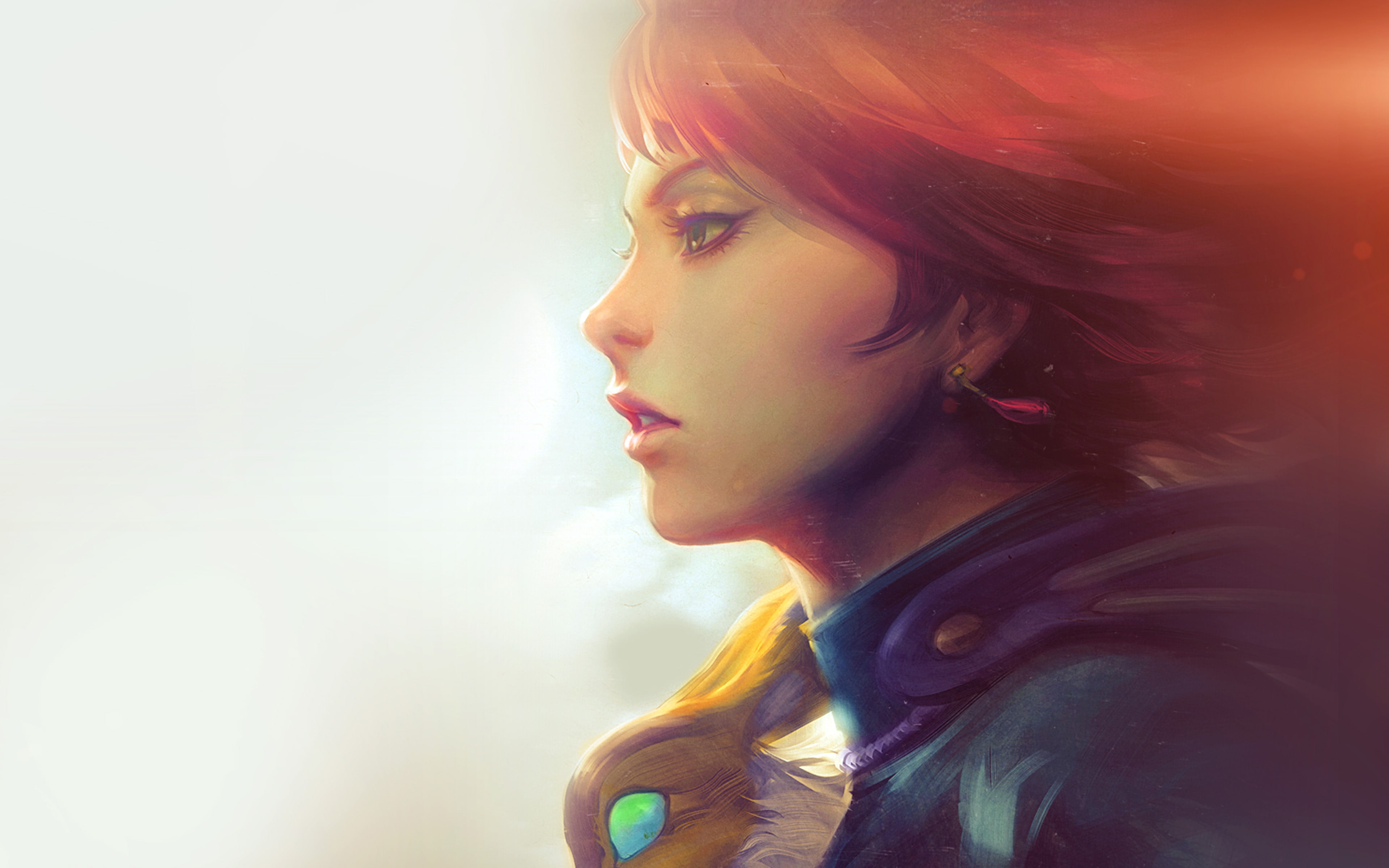 Nausicaä of the Valley of the Wind, Red Hair, Movie, 4K, Girl, HD Wallpaper