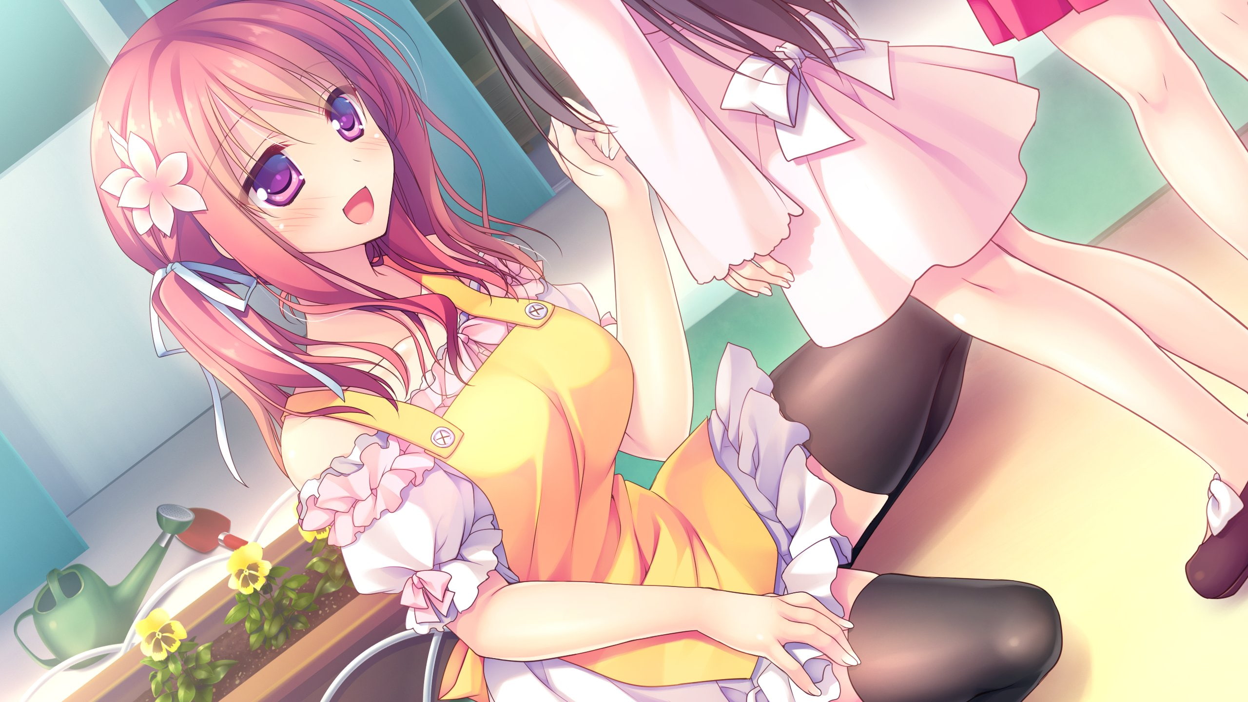 kimi, komatsu, tonari, 2K, rina, koishiteru!, HD Wallpaper