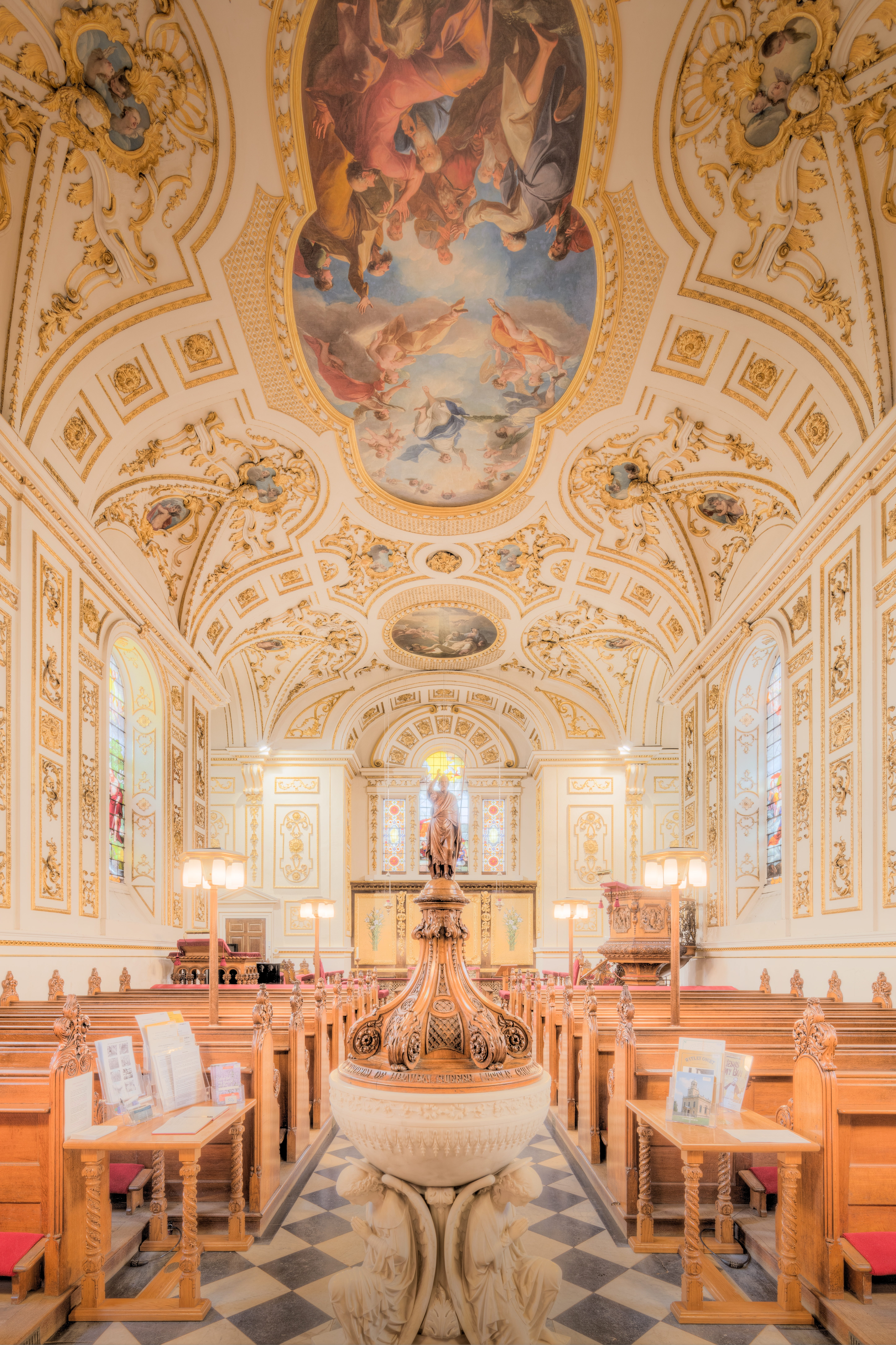 historic, ornate, seat, inside, table, arch, decoration, sacred, pritty, church, cathedral, abbey, famous, place, tourism, built structure, building, old, Phone HD Wallpaper
