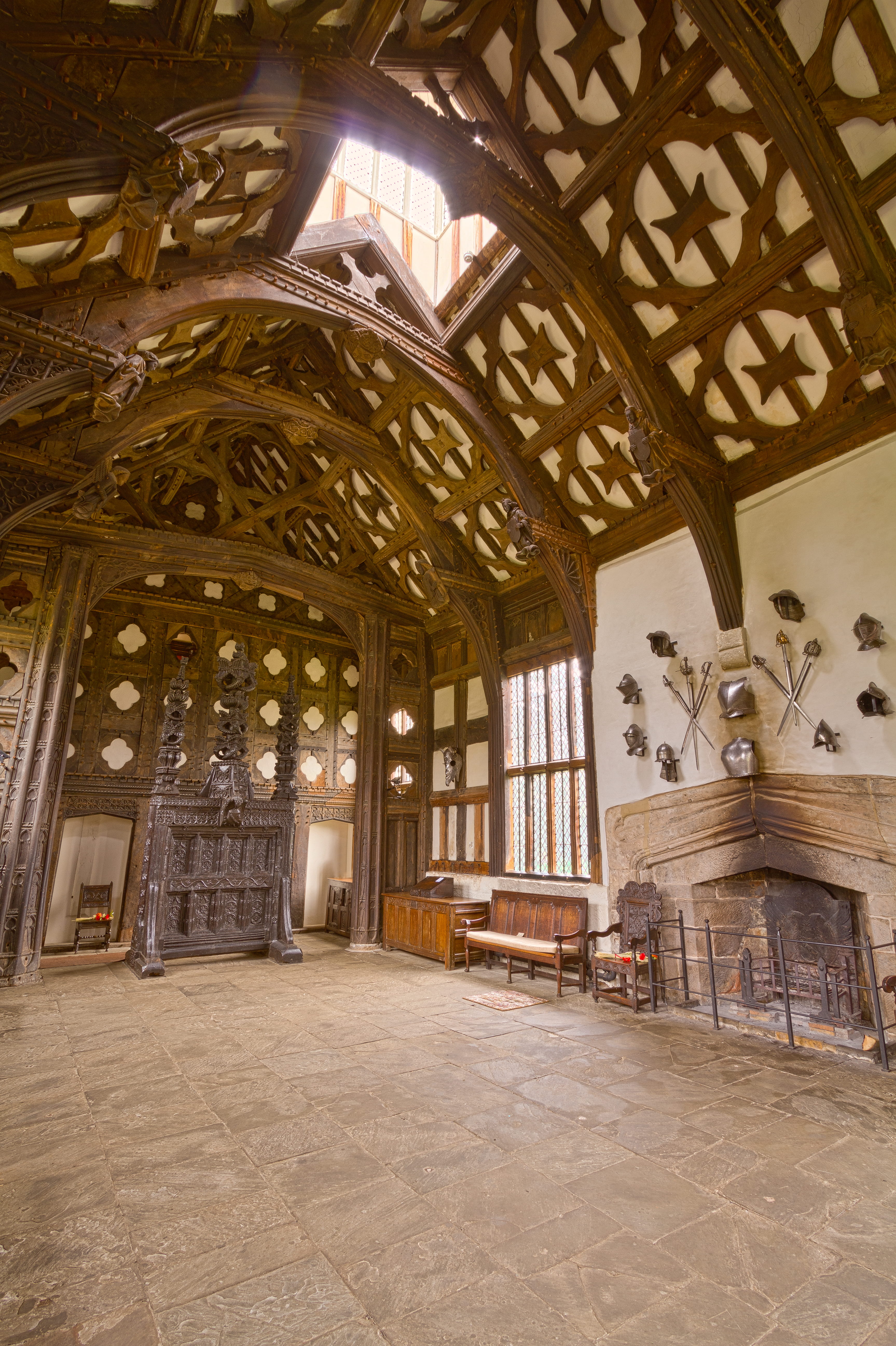 room, rufford, built structure, place, landmark, travel destinations, lighting equipment, history, england, 4k, famous, pritty, 5K, rufford old hall, hires, Phone HD Wallpaper