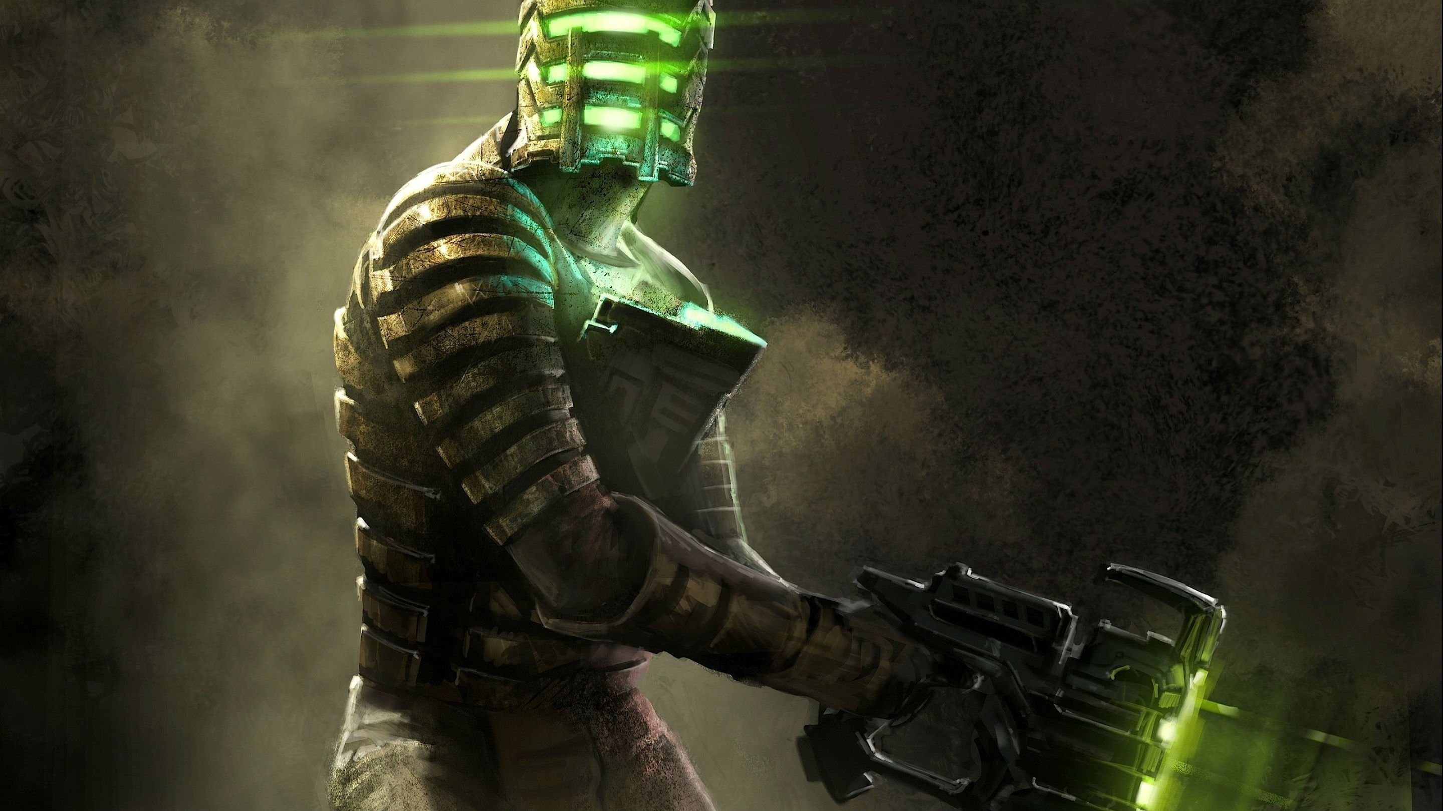 uniform, Deadspace, cyborg, one person, security, men, sci, protection, Aliens, warrior, standing, shooter, robot, headwear, helmet, adult, young adult, HD Wallpaper