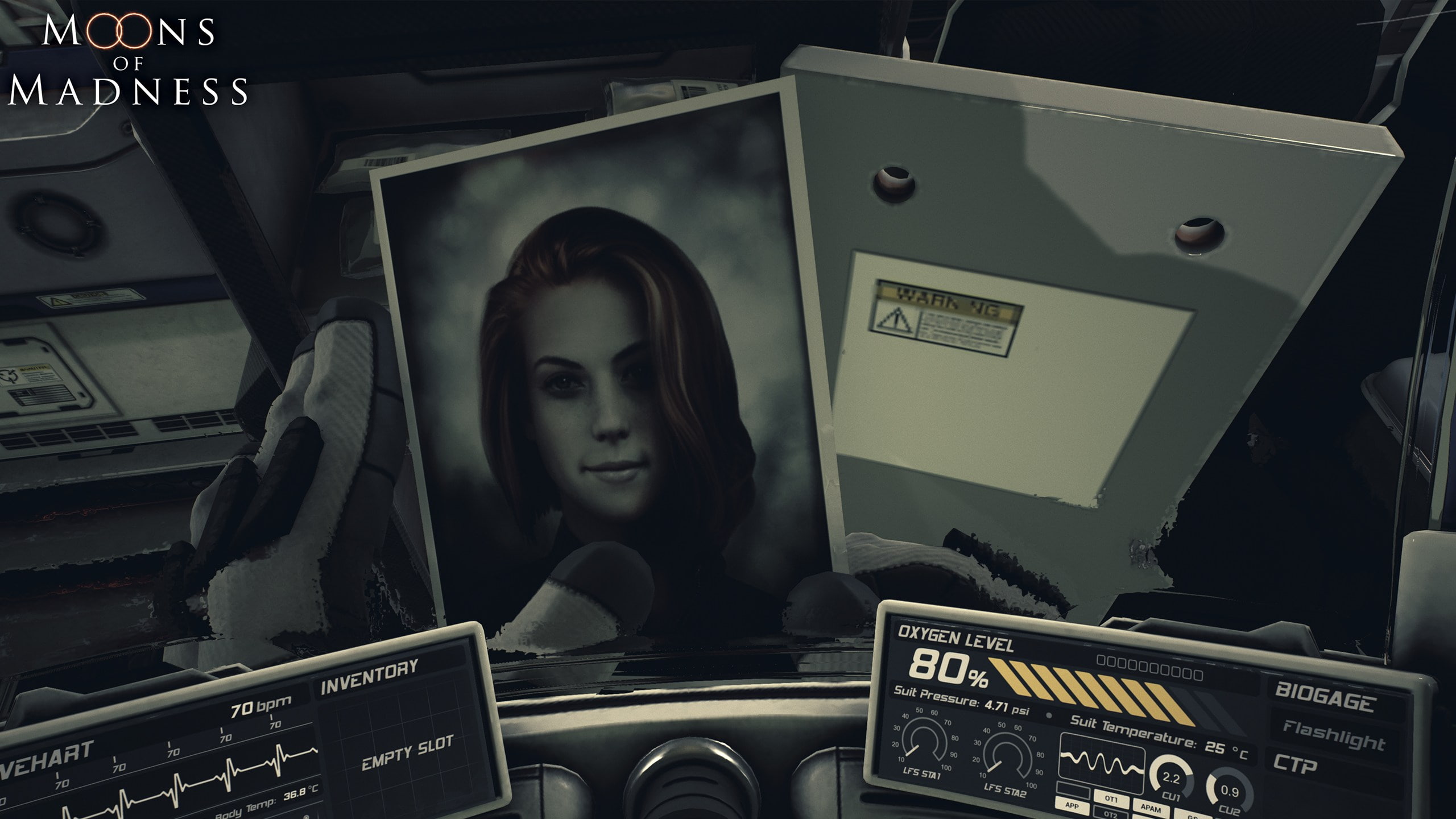 Moons of madness, video games, 2K, picture, women, Moon, space, photography, HD Wallpaper