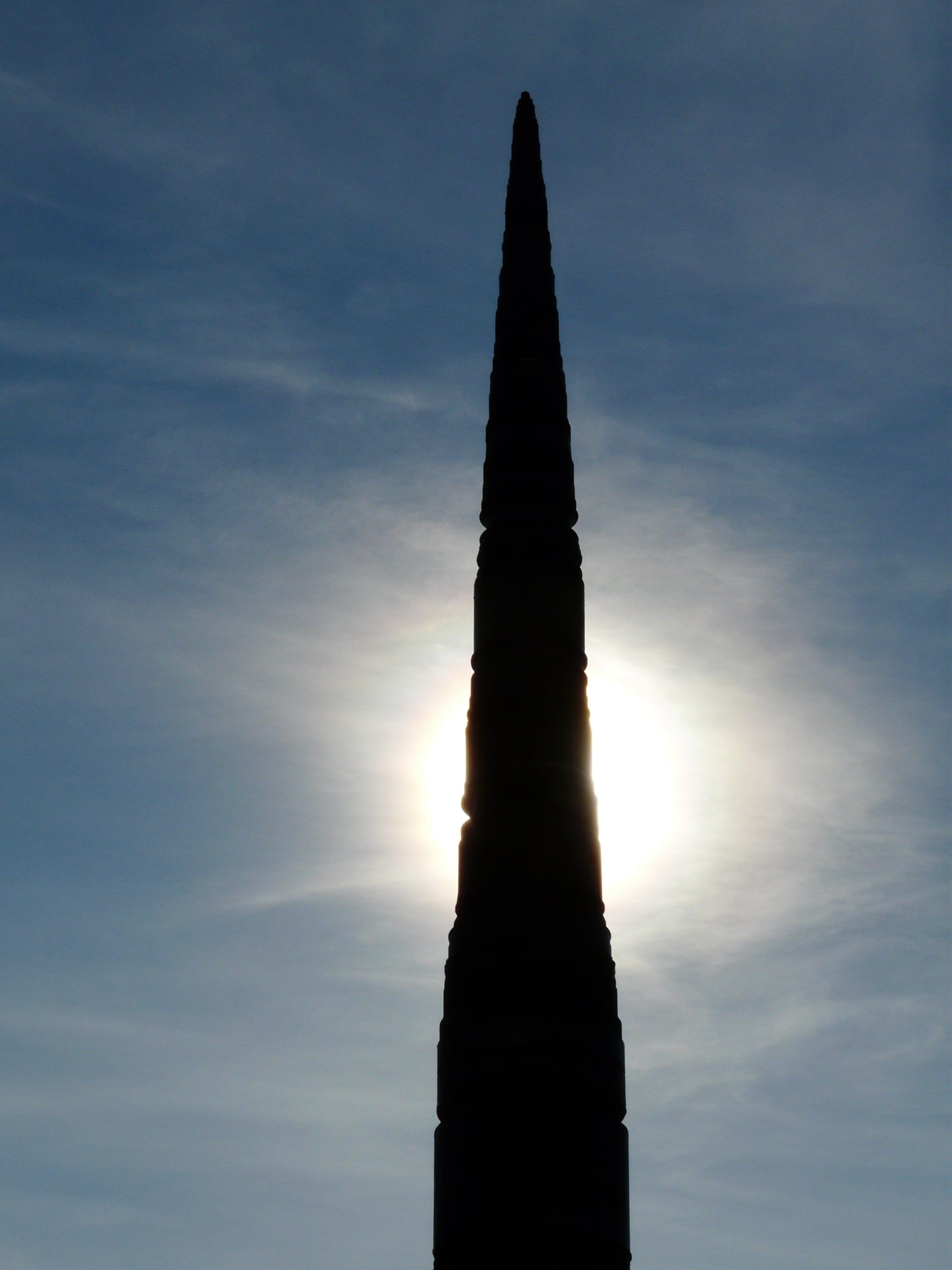 towers, tower, architectural column, architecture, monument, sky, metal, 2K, obelisk, no people, tall - high, building exterior, achitecture, built structure, Phone HD Wallpaper