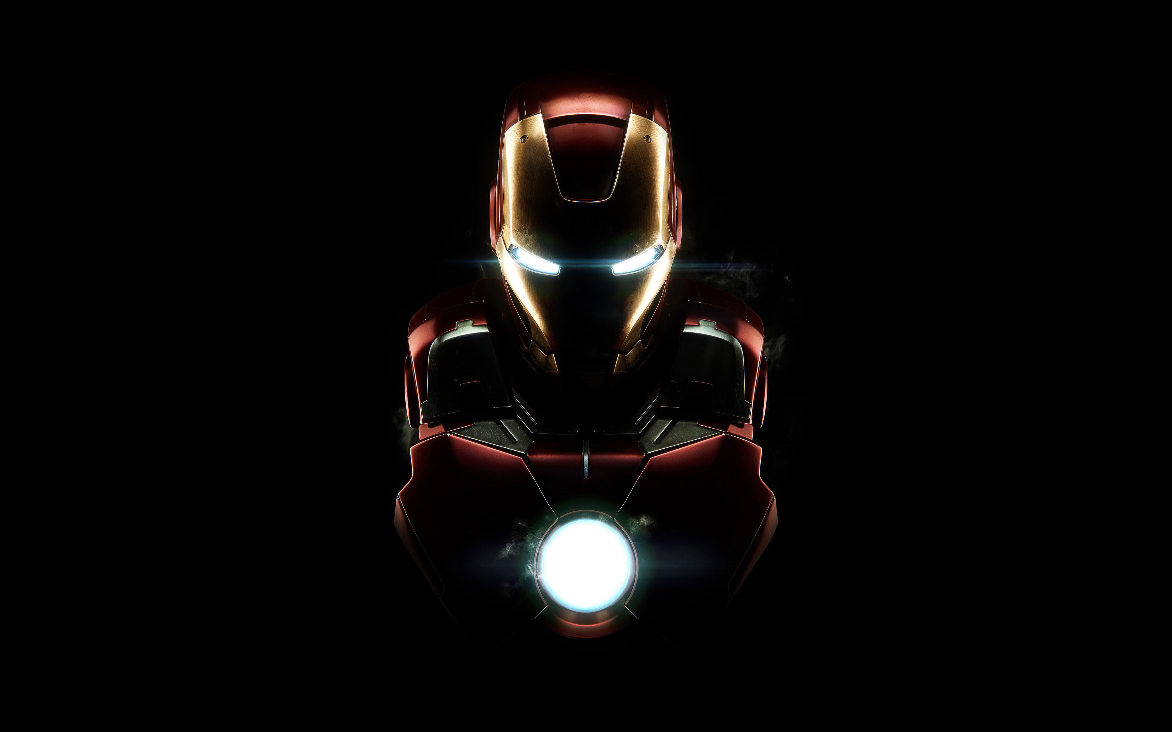 k, Black, Man, VII, Mark, Armor, Dark, Iron, 4K, HD Wallpaper