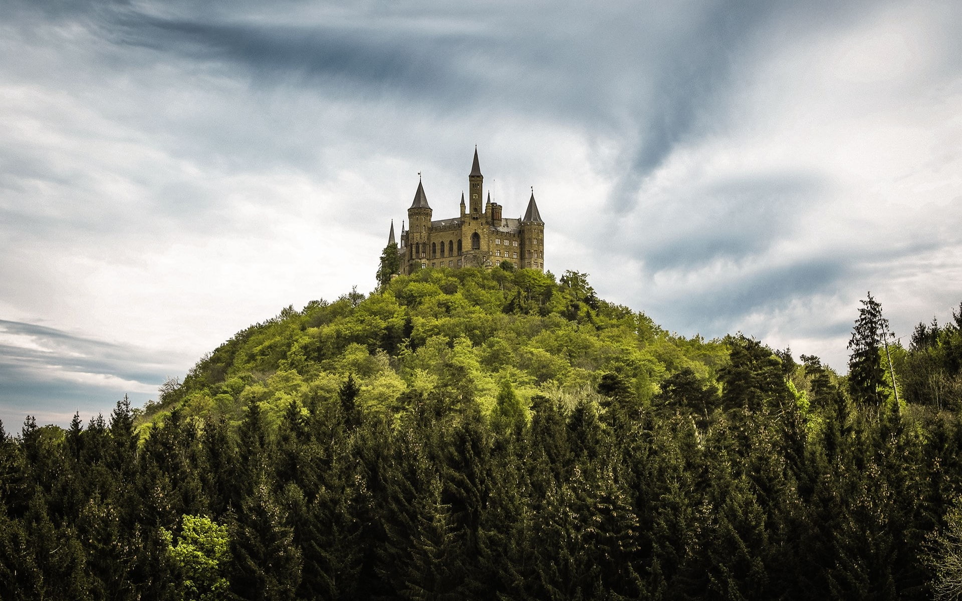 1080P, hohenzollern castle, HD Wallpaper