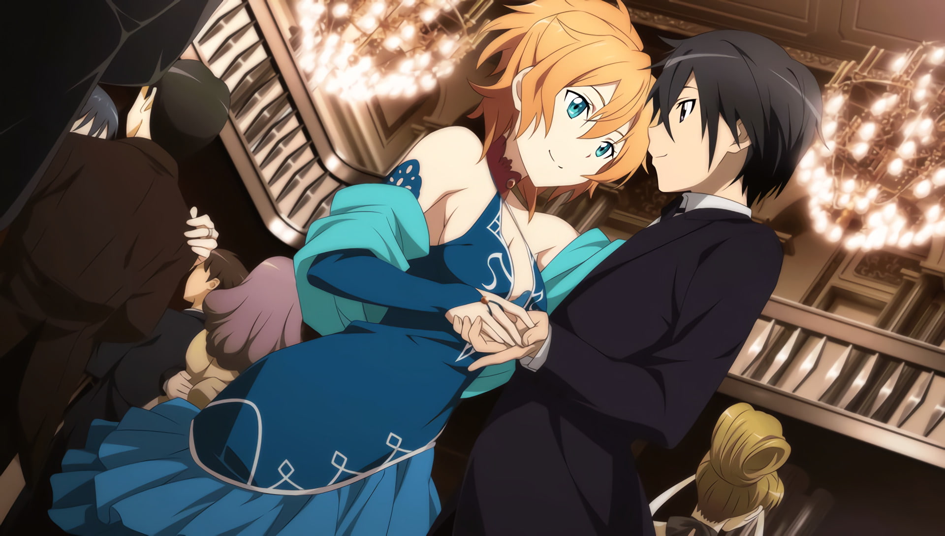 Philia (Sword Art Online), Kirito (Sword Art Online), Sword Art Online, Kazuto Kirigaya, 1080P, Takemiya Kotone, HD Wallpaper