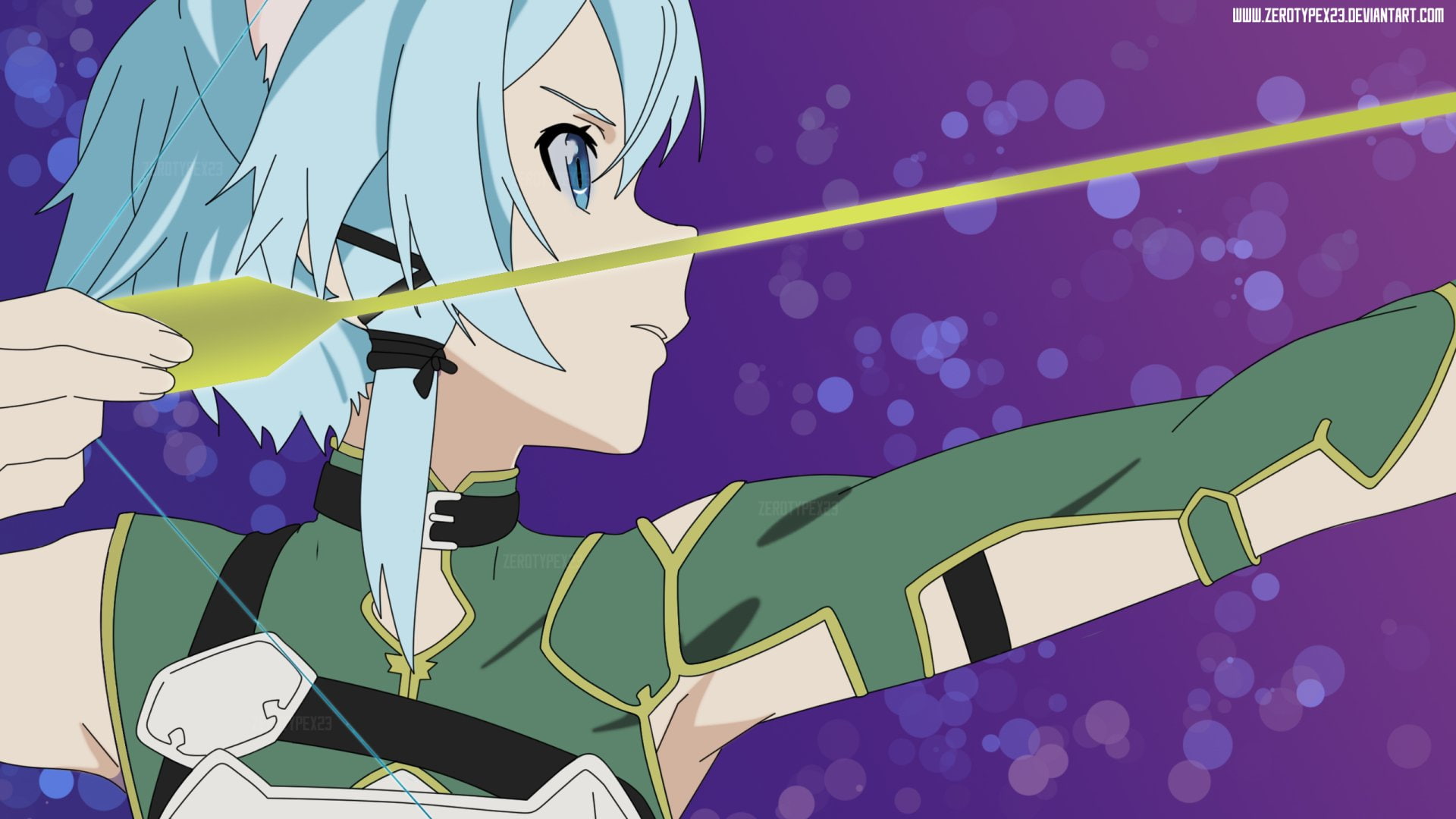 Sword Art Online II, Sword Art Online, 1080P, Asada Shino, Sinon (Sword Art Online), HD Wallpaper
