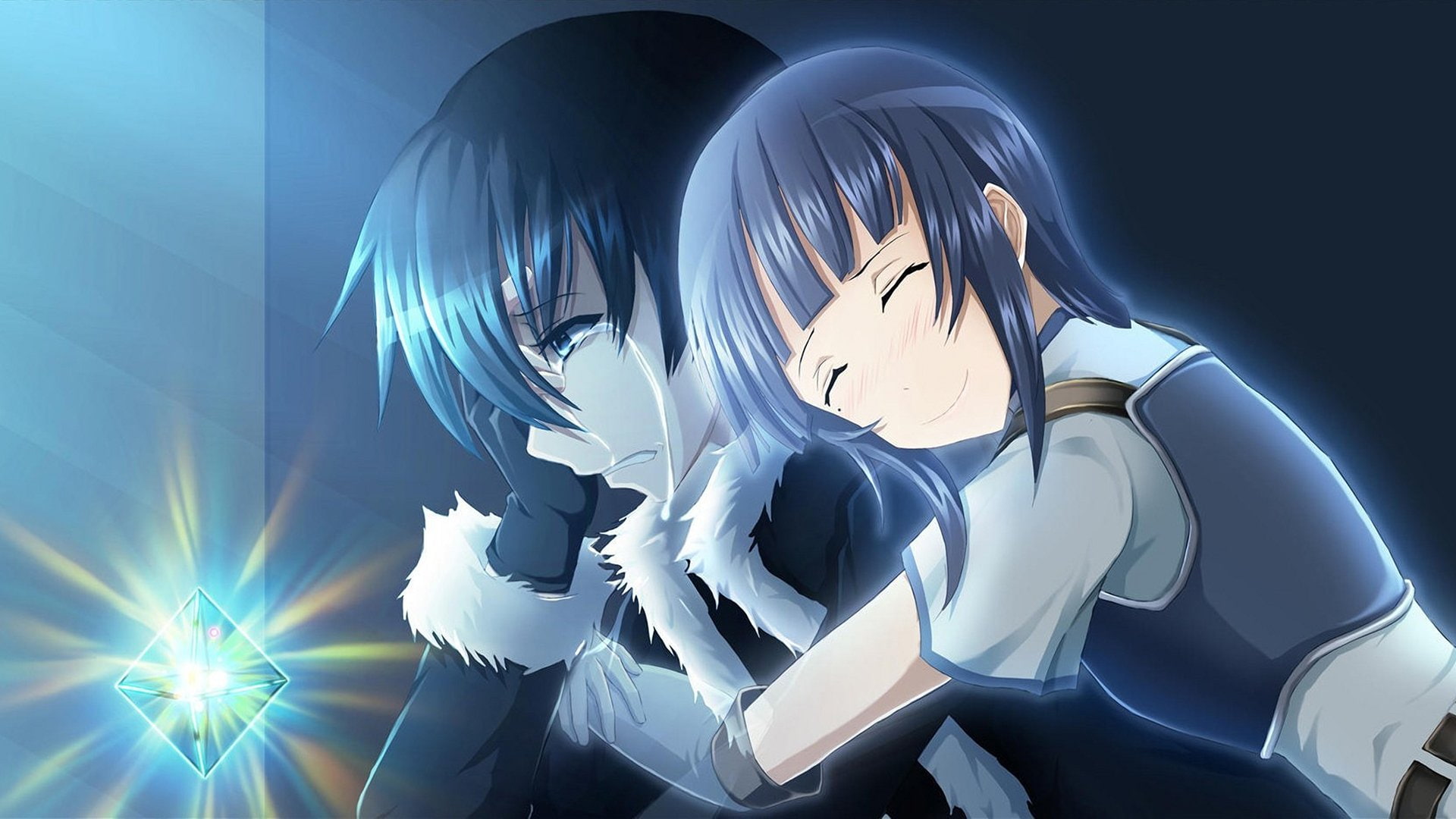 Sachi (Sword Art Online), Sword Art Online, Kirito (Sword Art Online), 1080P, HD Wallpaper