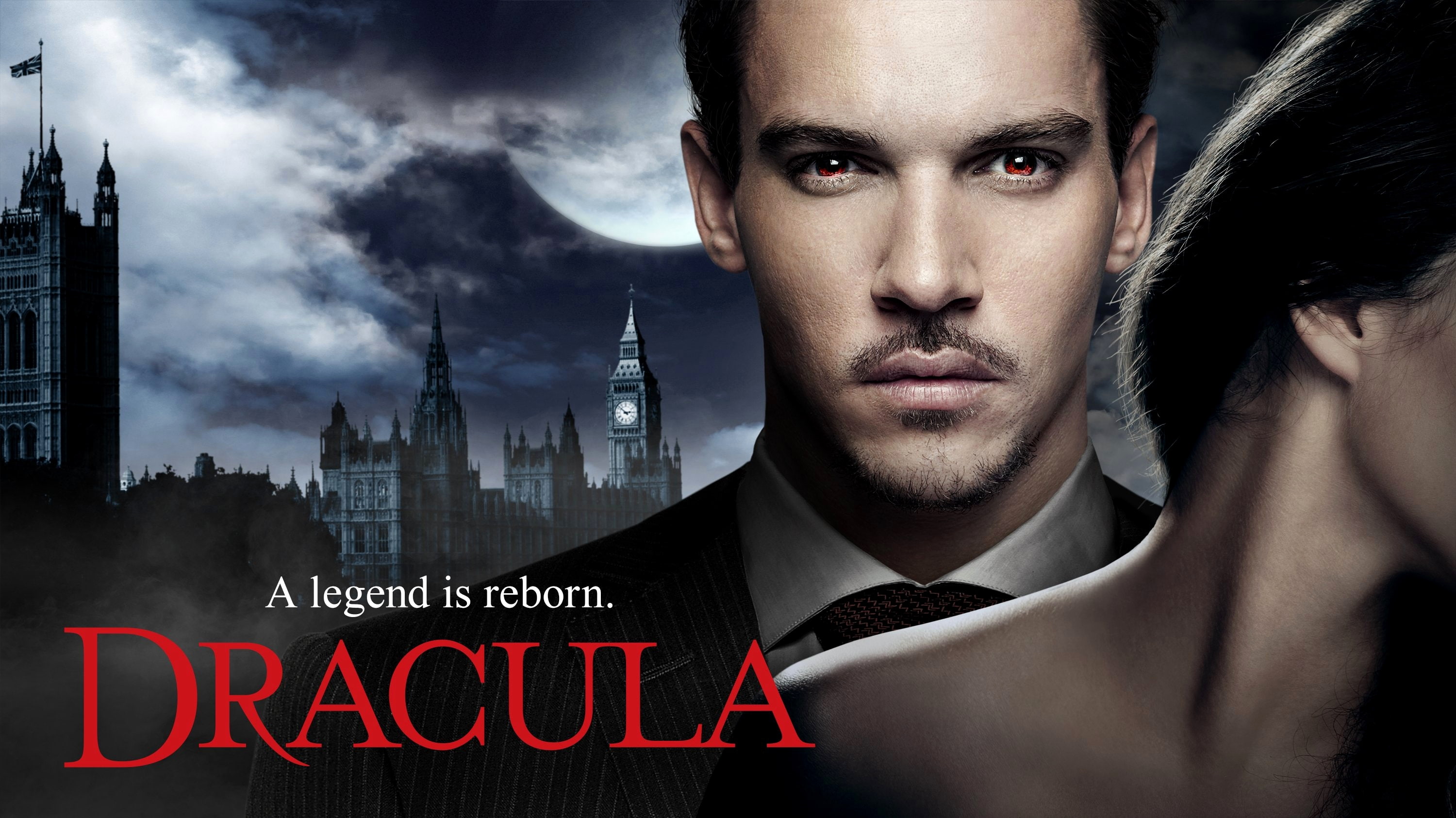 male, England, London, Jonathan Rhys Meyers, Dracula, actor, 2K, brunette, girl, the series, HD Wallpaper