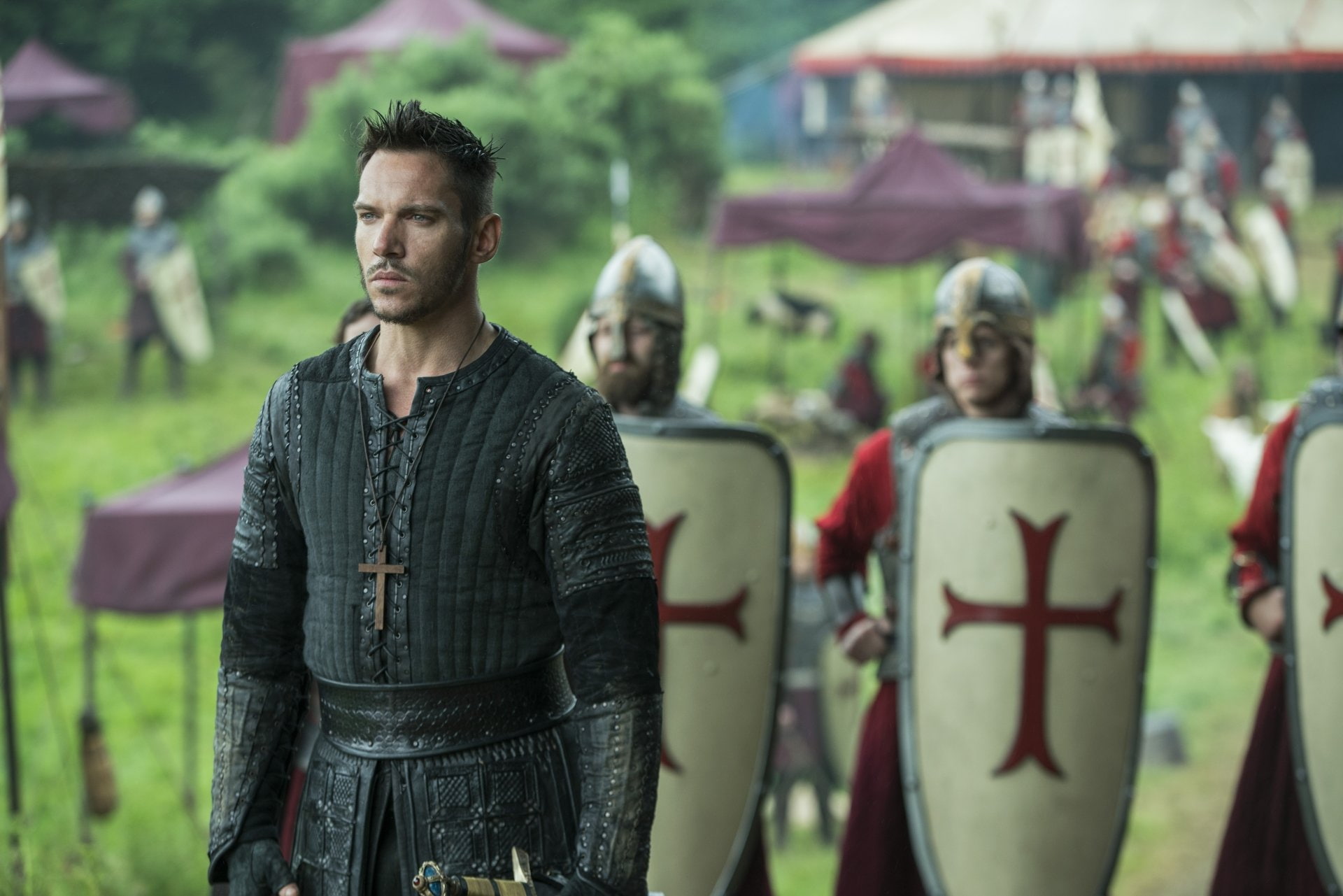 1080P, Vikings, TV Show, Heahmund (Vikings), Jonathan Rhys Meyers, HD Wallpaper