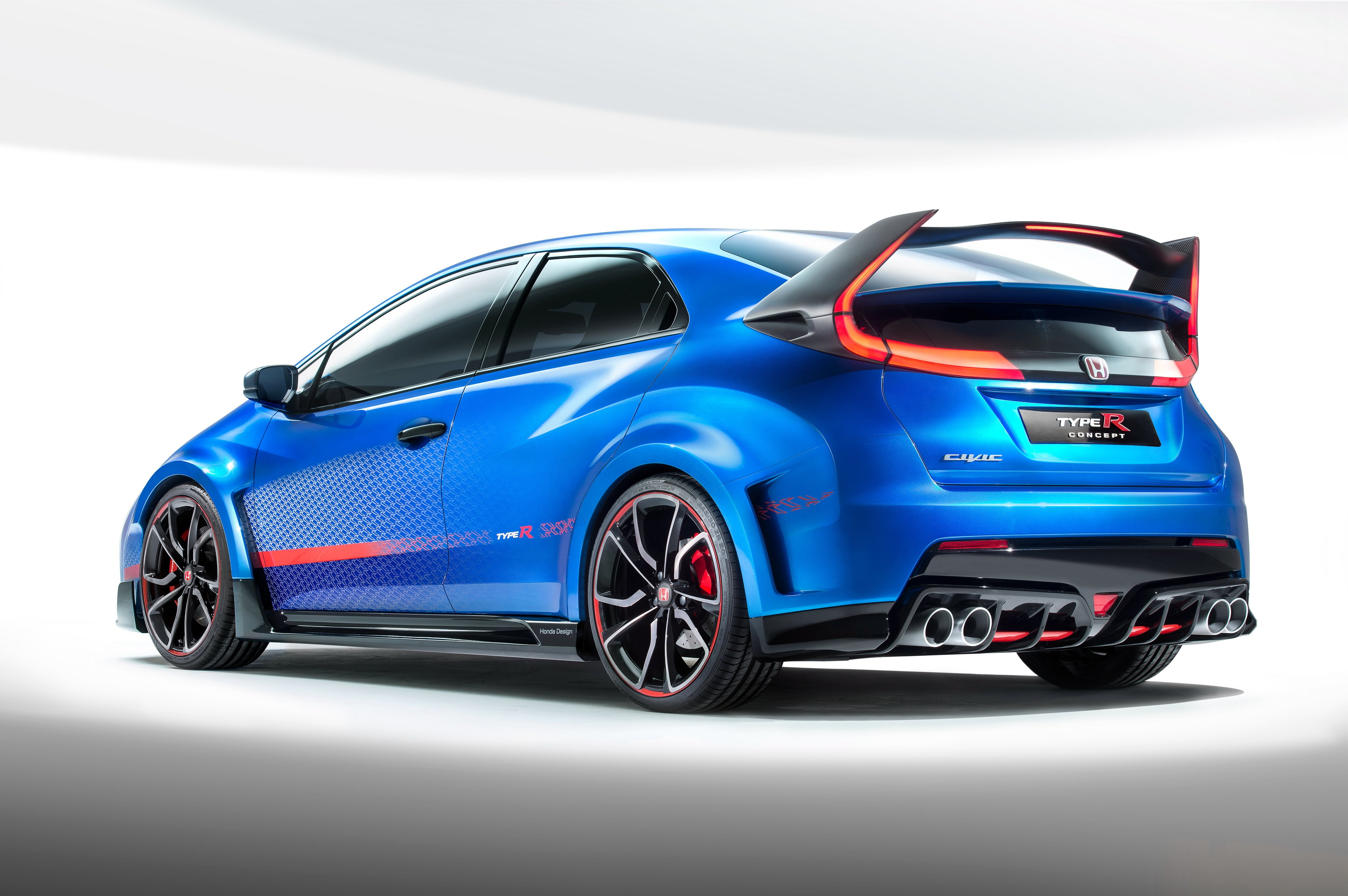 concept ii, civic, 4K, type r, 2014, honda, HD Wallpaper