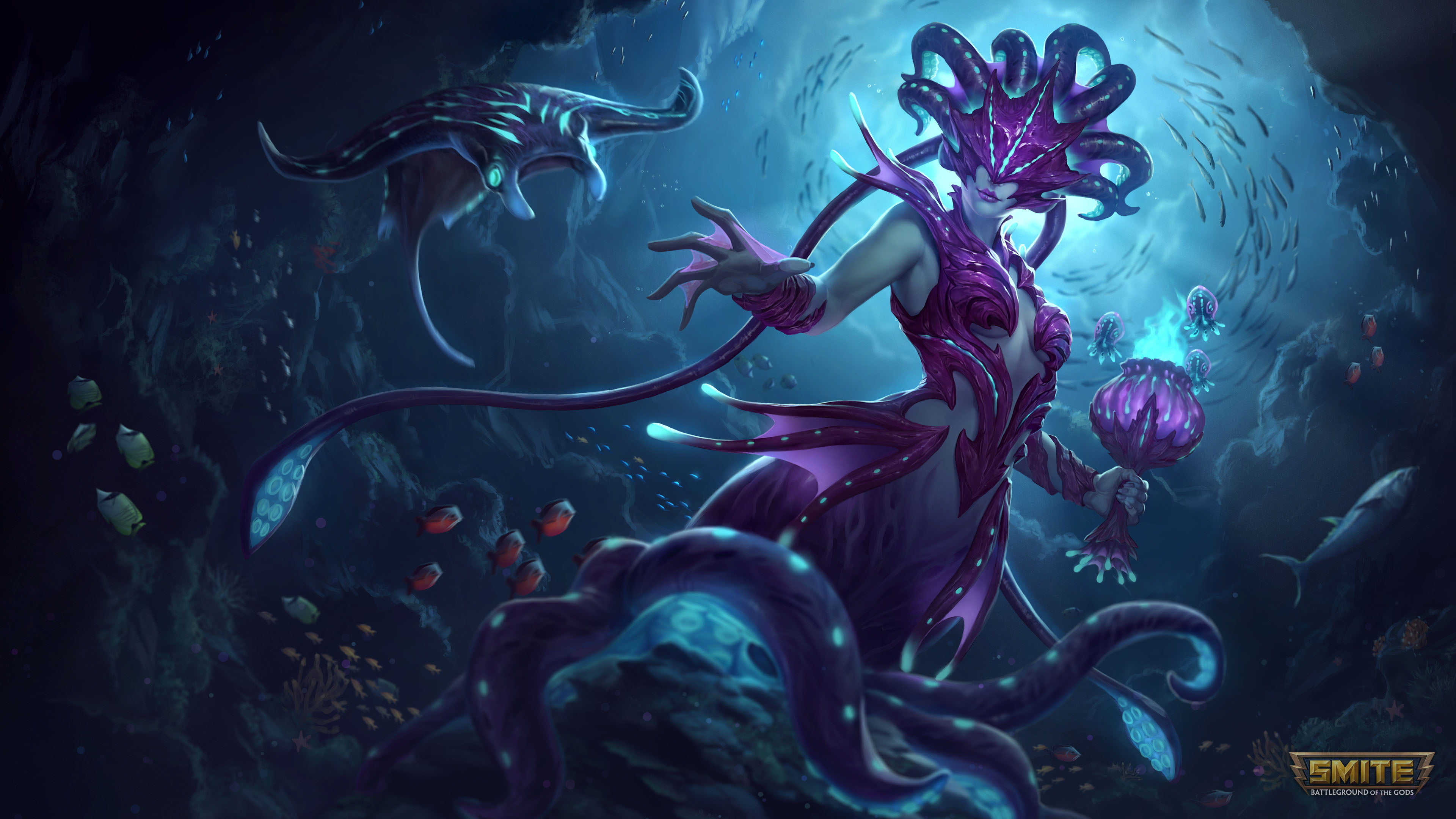 Smite, Nox (Smite), Video Game, 4K, HD Wallpaper