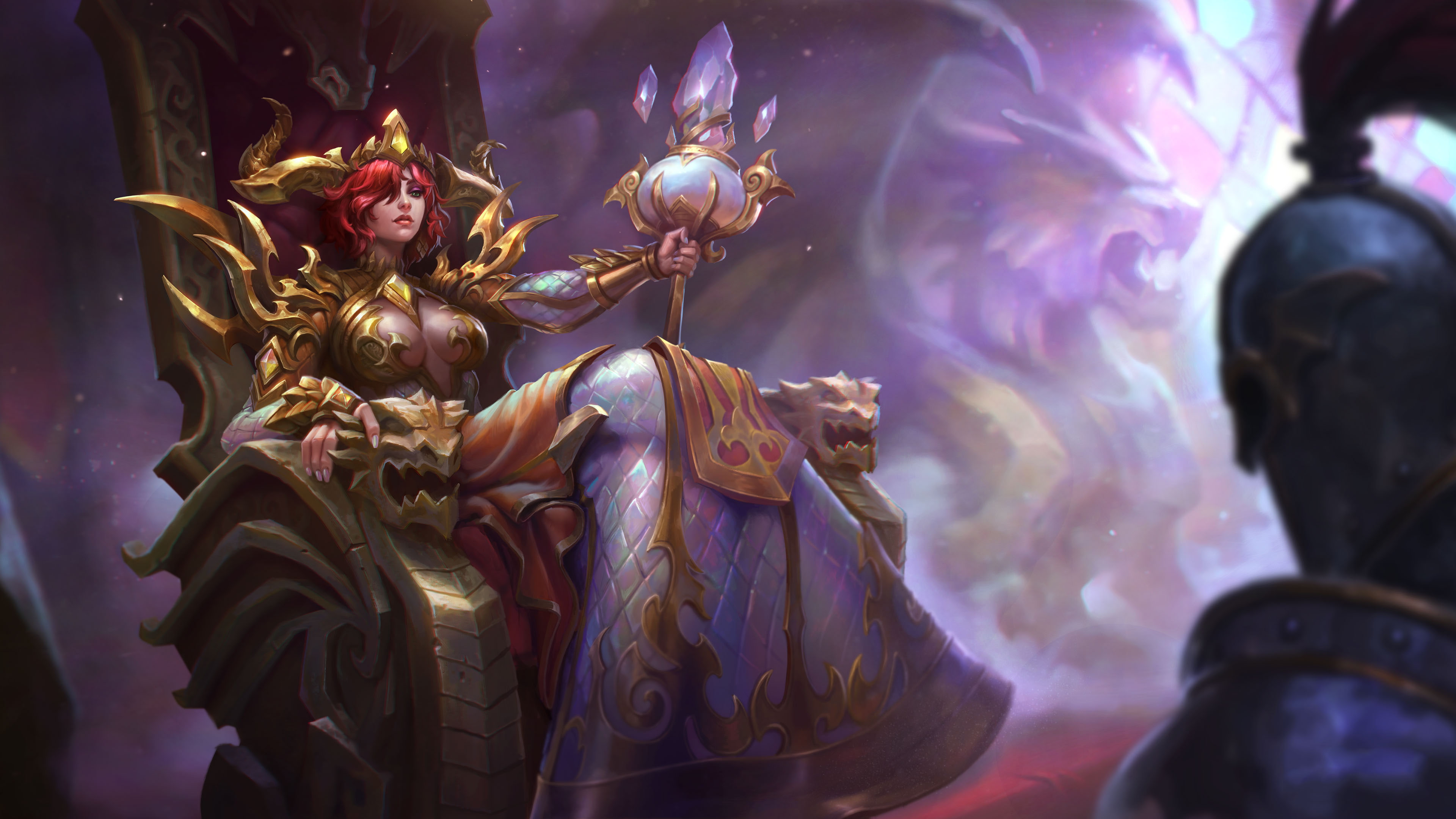 4K, Smite, Video Game, Nox (Smite), HD Wallpaper