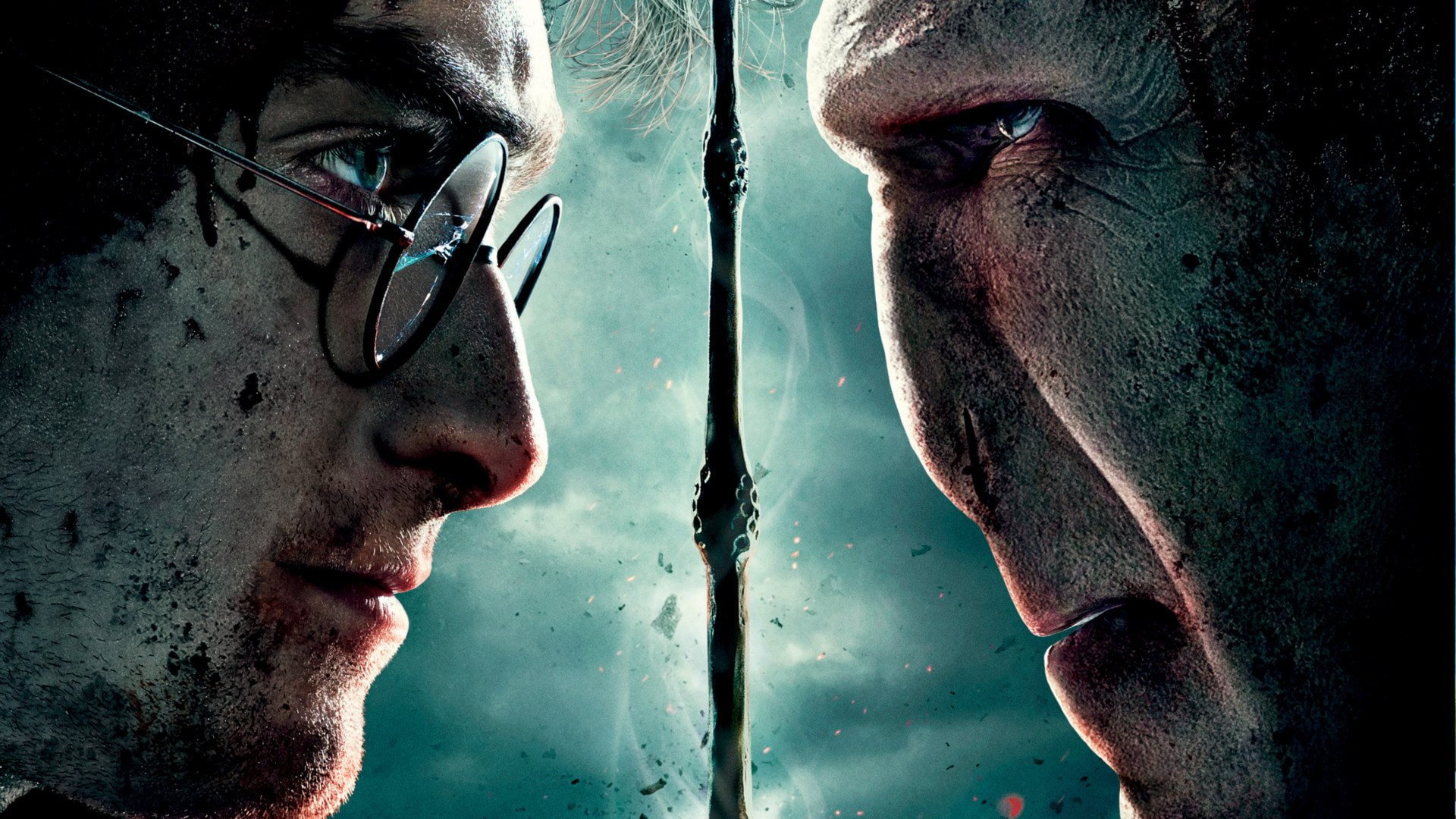 beard, mid adult, young men, Harry Potter and the Deathly Hallows: Part 2, profile view, digital composite, mid adult men, indoors, headshot, close-up, HD Wallpaper