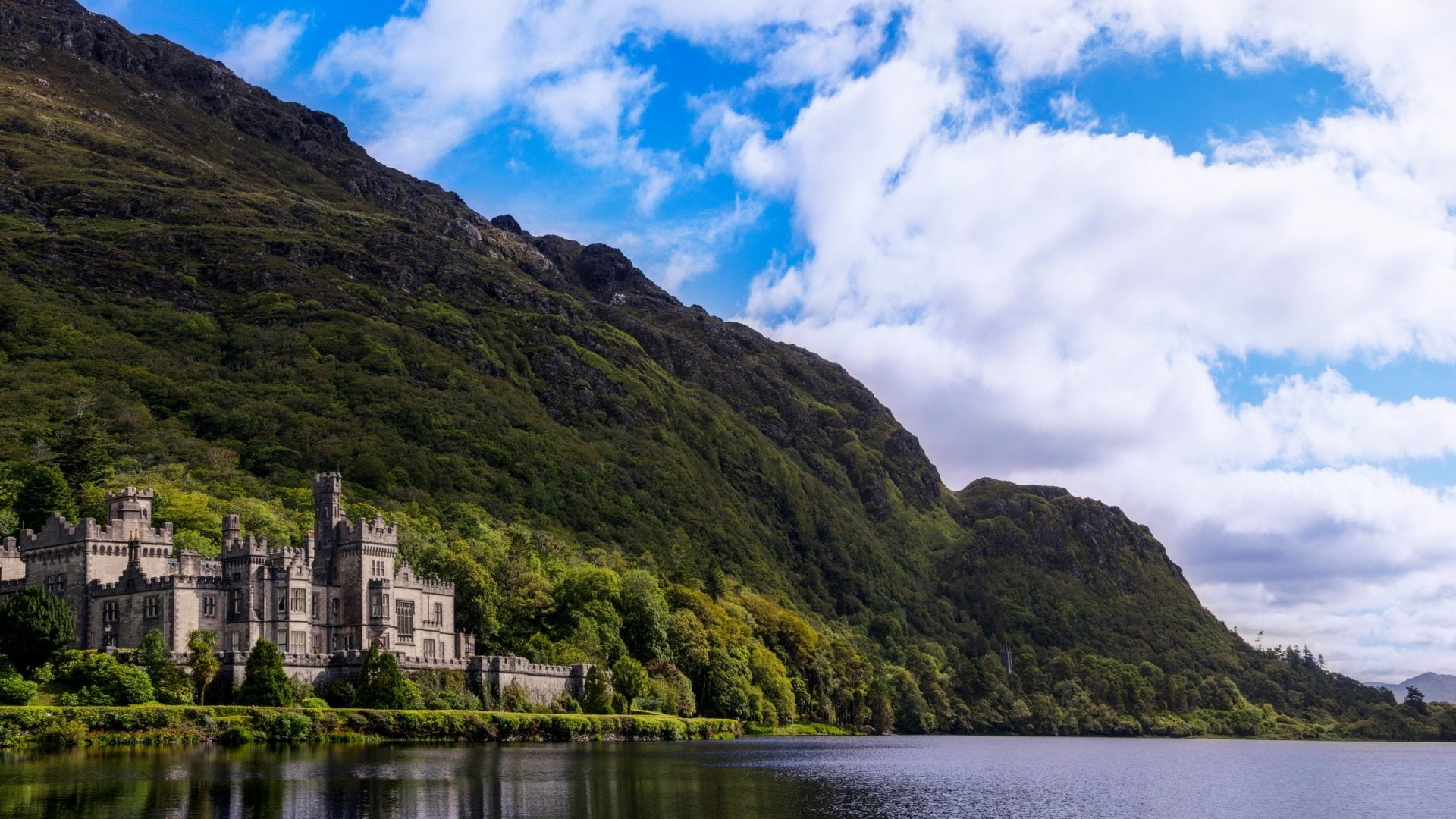 Religious, 1080P, Kylemore Abbey, HD Wallpaper