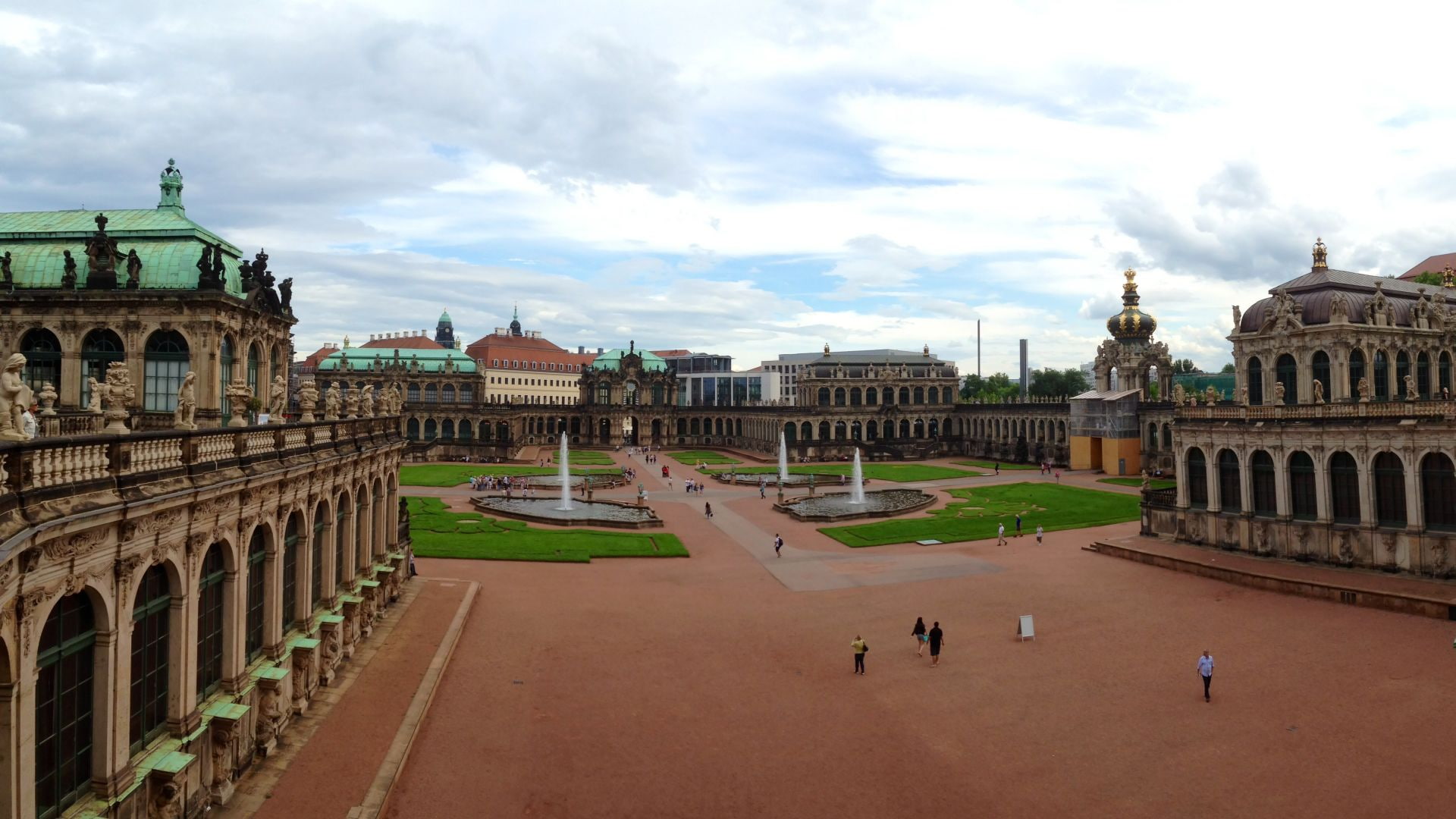 Zwinger (Dresden), 1080P, Zwinger, Palaces, Dresden, HD Wallpaper