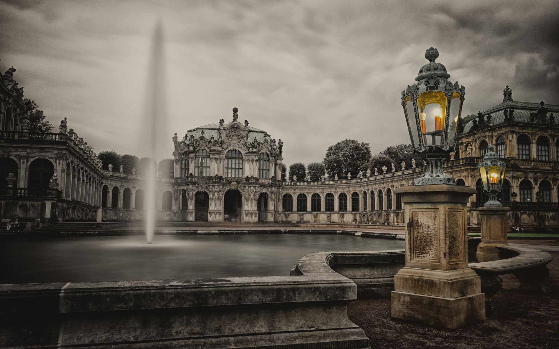 Zwinger, 1080P, Palaces, Dresden, Zwinger (Dresden), HD Wallpaper