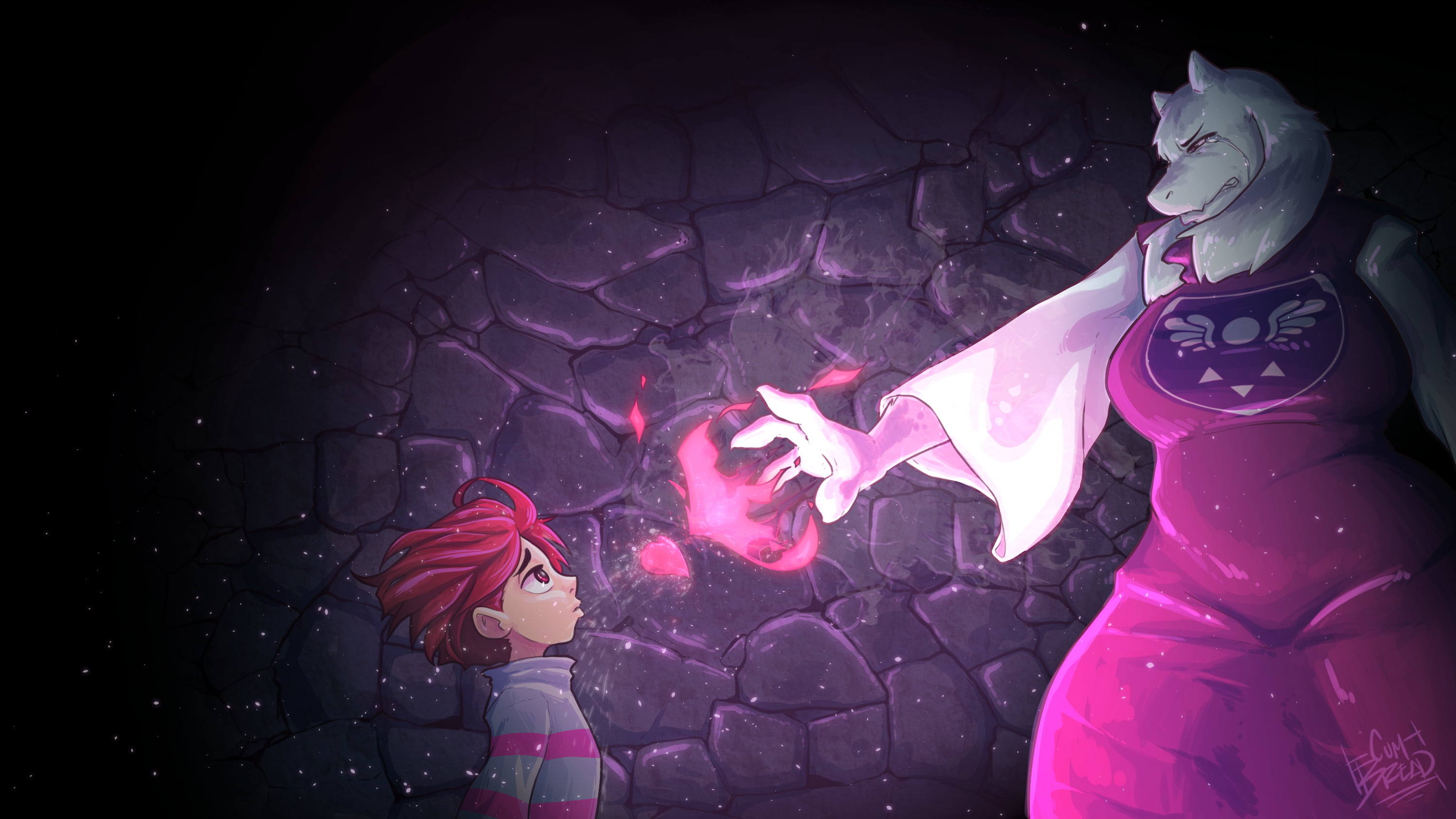 Undertale, 2K, Toriel, demon, video game characters, HD Wallpaper
