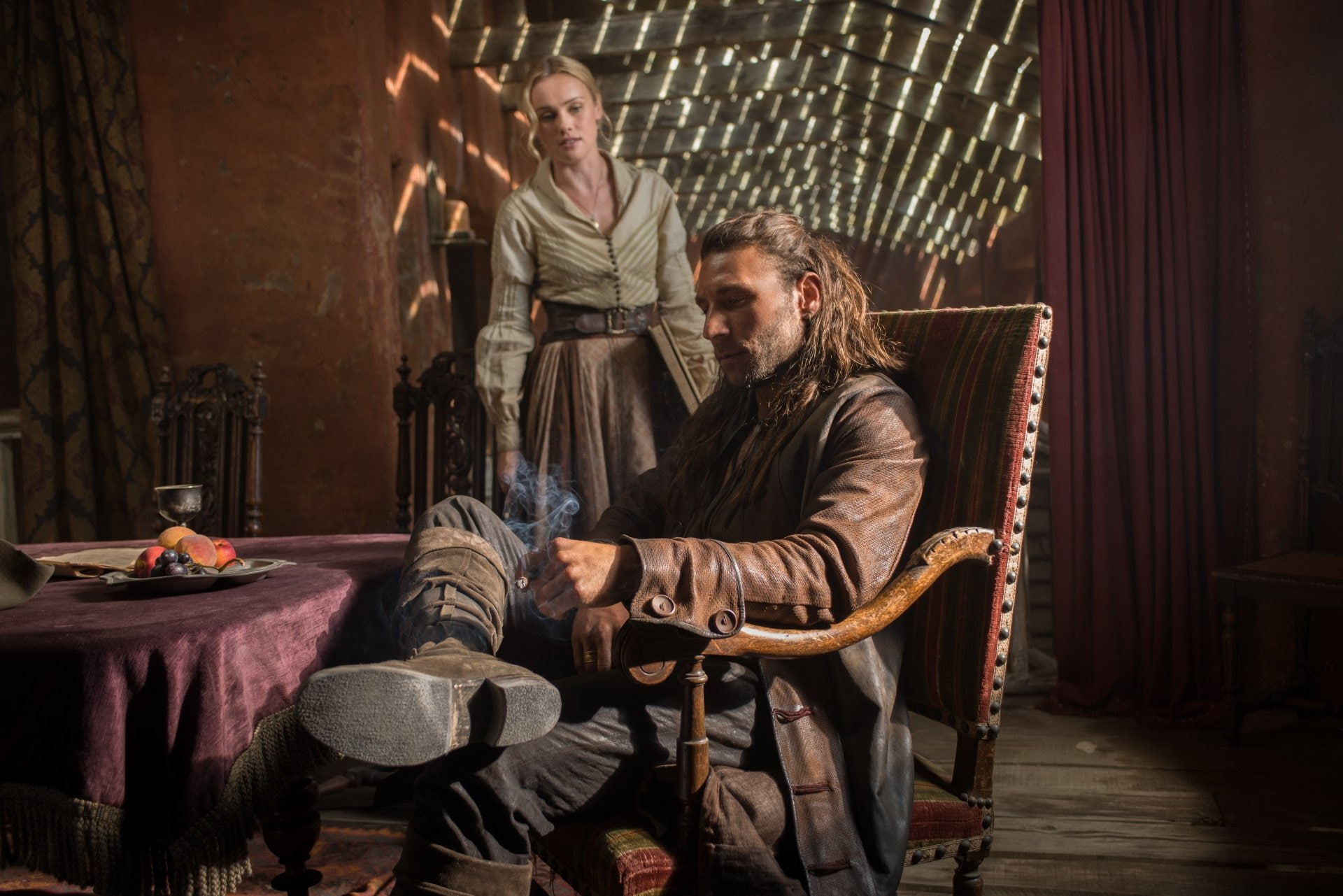 Hannah New, Eleanor Guthrie, 1080P, TV Show, Charles Vane (Black Sails), Zach McGowan, Black Sails, HD Wallpaper