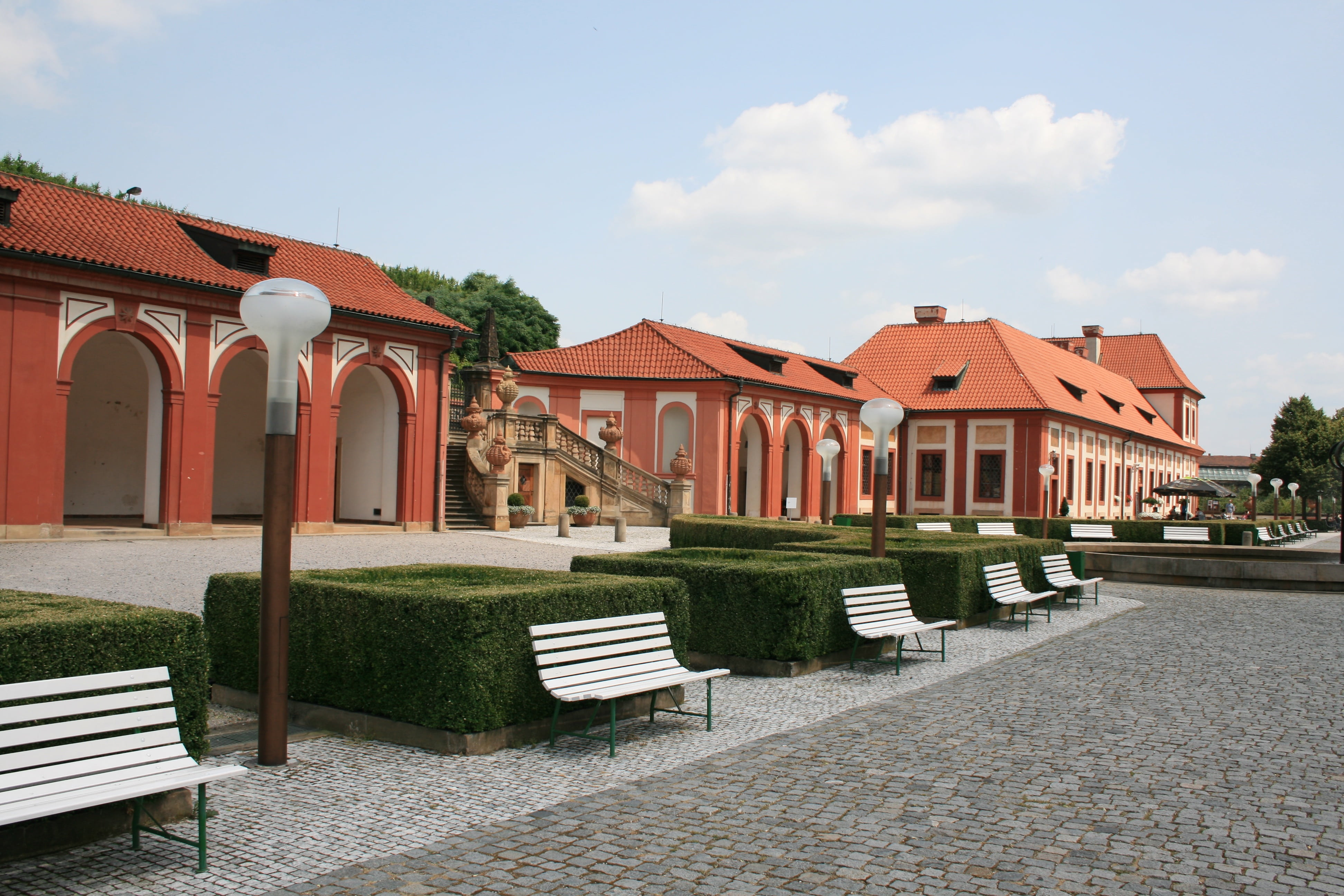 4K, castle, luxury, outdoors, historical, row house, travel, nature, troja chateau, history, building, prague, building exterior, city, sky, plant, architecture, HD Wallpaper
