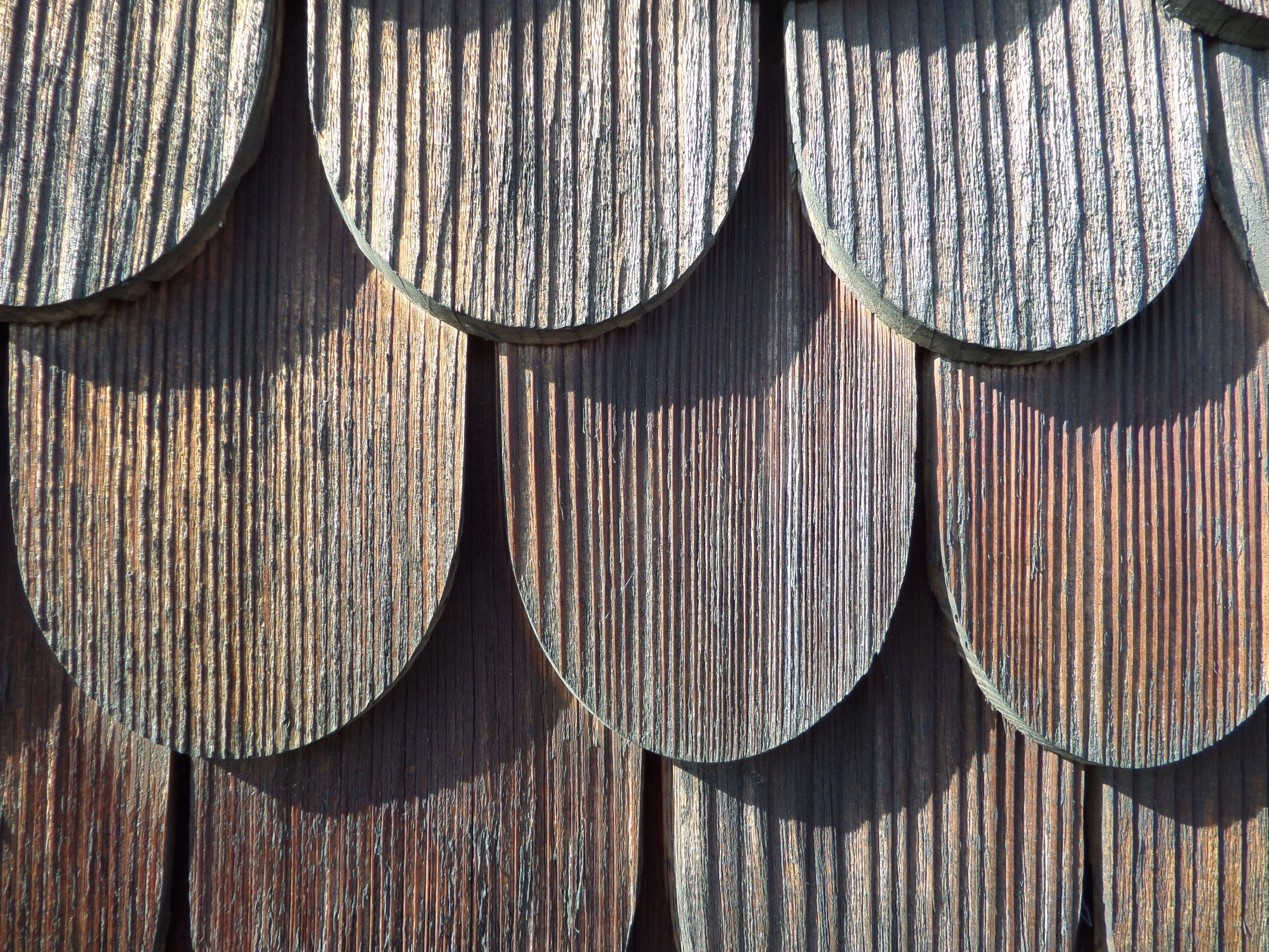geometric shape, design, home, wall, sunlight, textured, building, close-up, brown, indoors, shape, wood - material, wood, facade, wood shingle, kitchen utensil, HD Wallpaper
