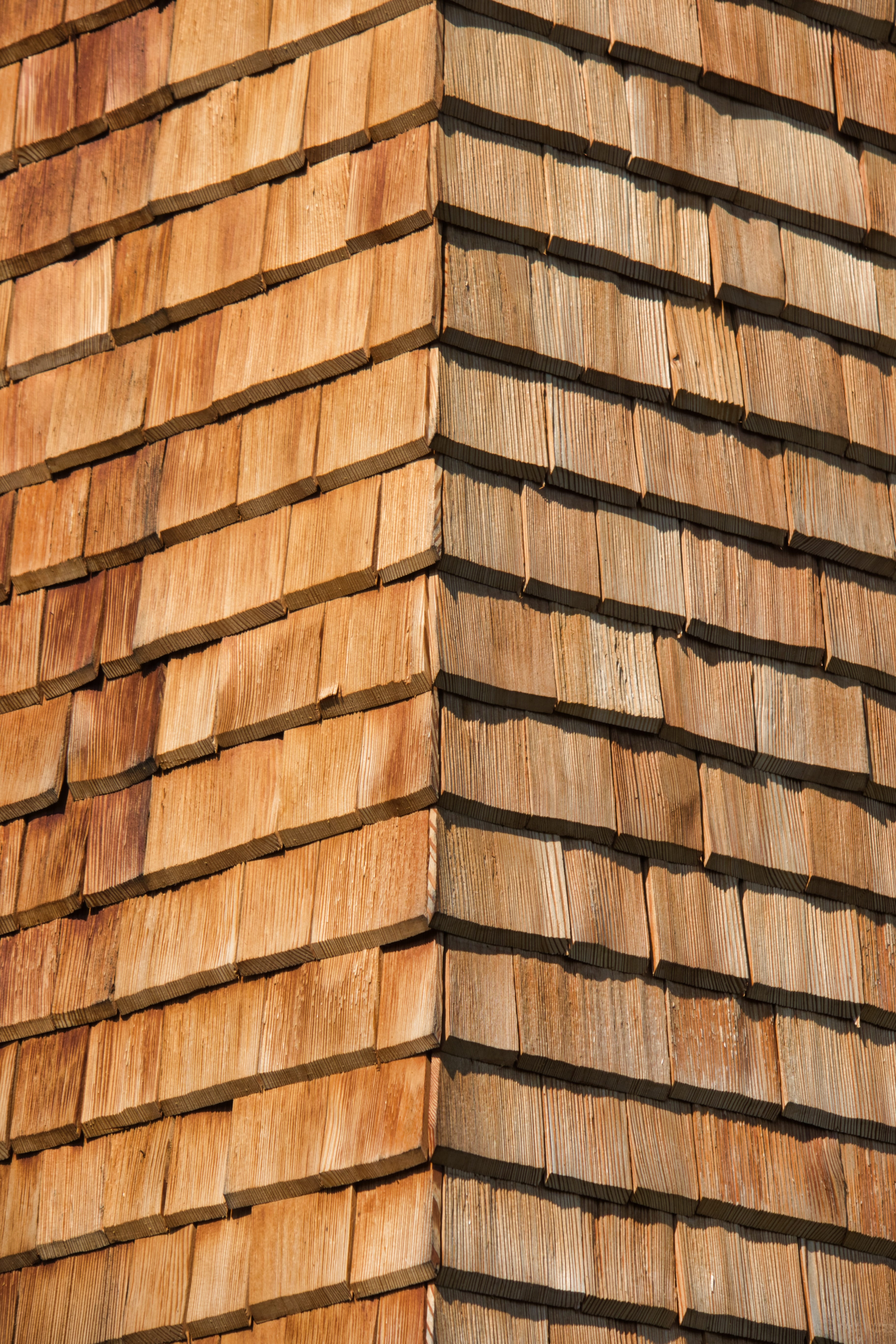 design, shingle, architecture, full frame, in a row, backgrounds, brown, day, facade cladding, textured, pattern, brick, roof tile, large group of objects, Phone HD Wallpaper