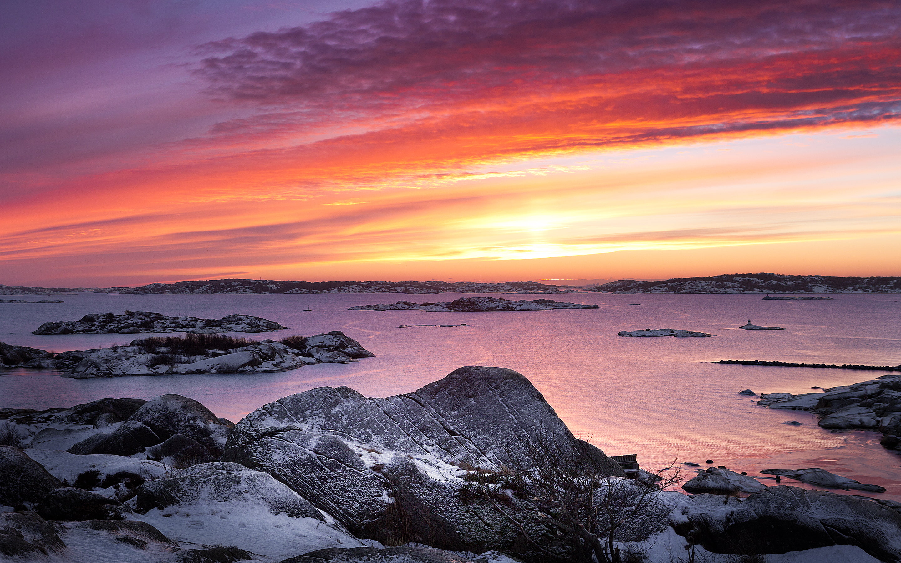 2K, Last Snow, Sweden, West coast, Gothenburg, HD Wallpaper