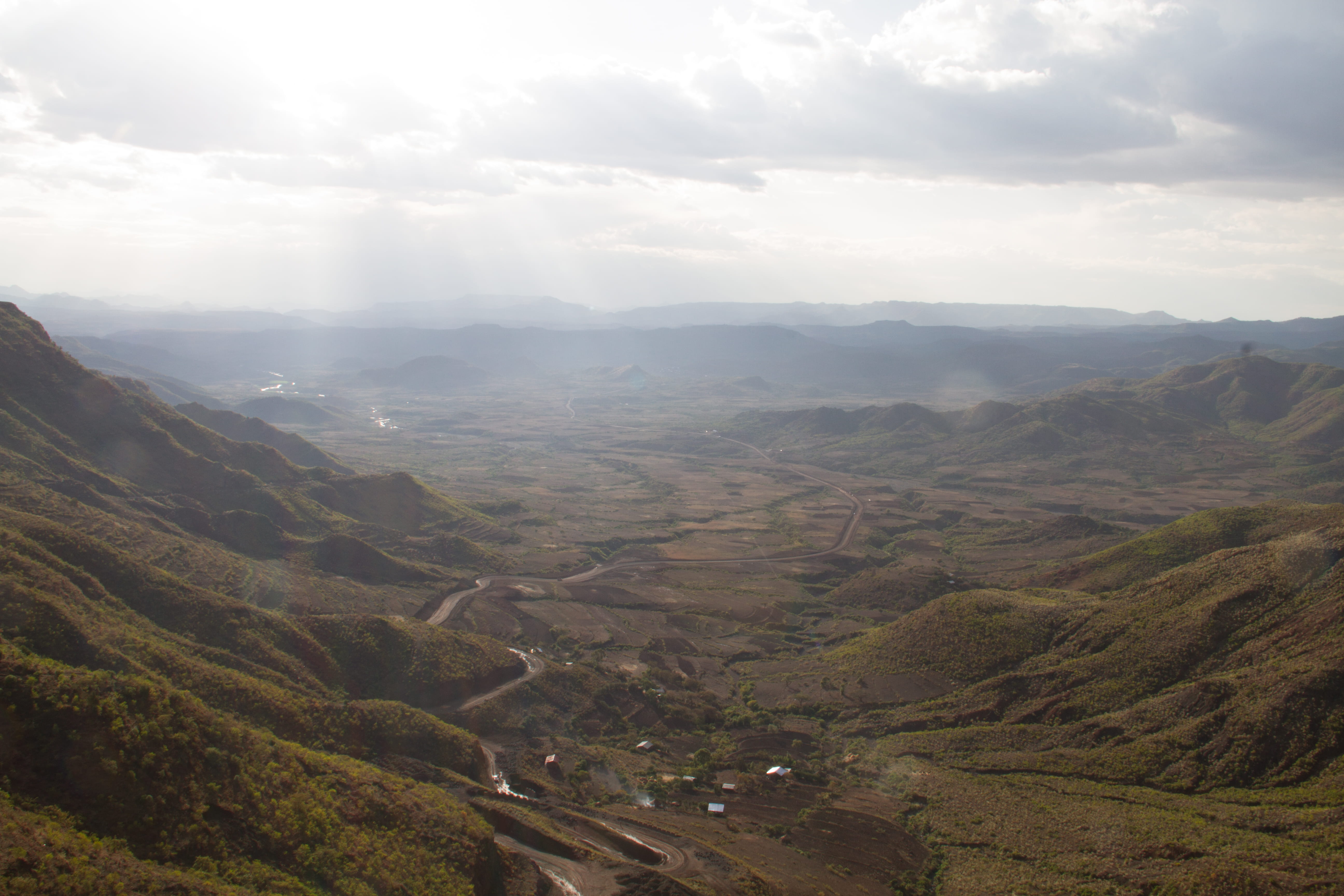nature, lalibela, outdoors, idyllic, sky, beauty in nature, tranquility, 5K, non-urban scene, tree, mountain range, tranquil scene, remote, plant, cloud - sky, HD Wallpaper