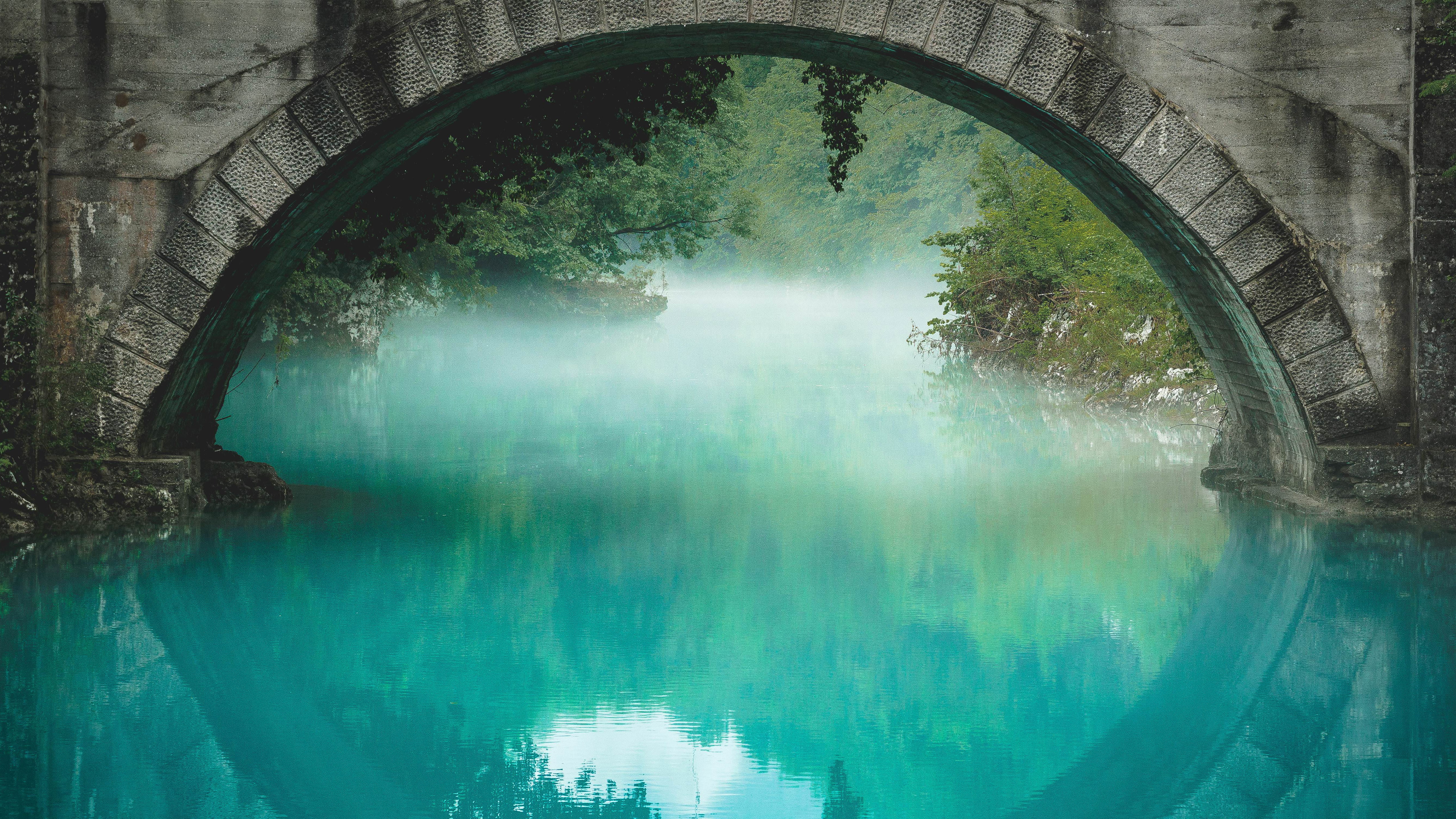 Water, 5K, 4K, Under the bridge, HD Wallpaper
