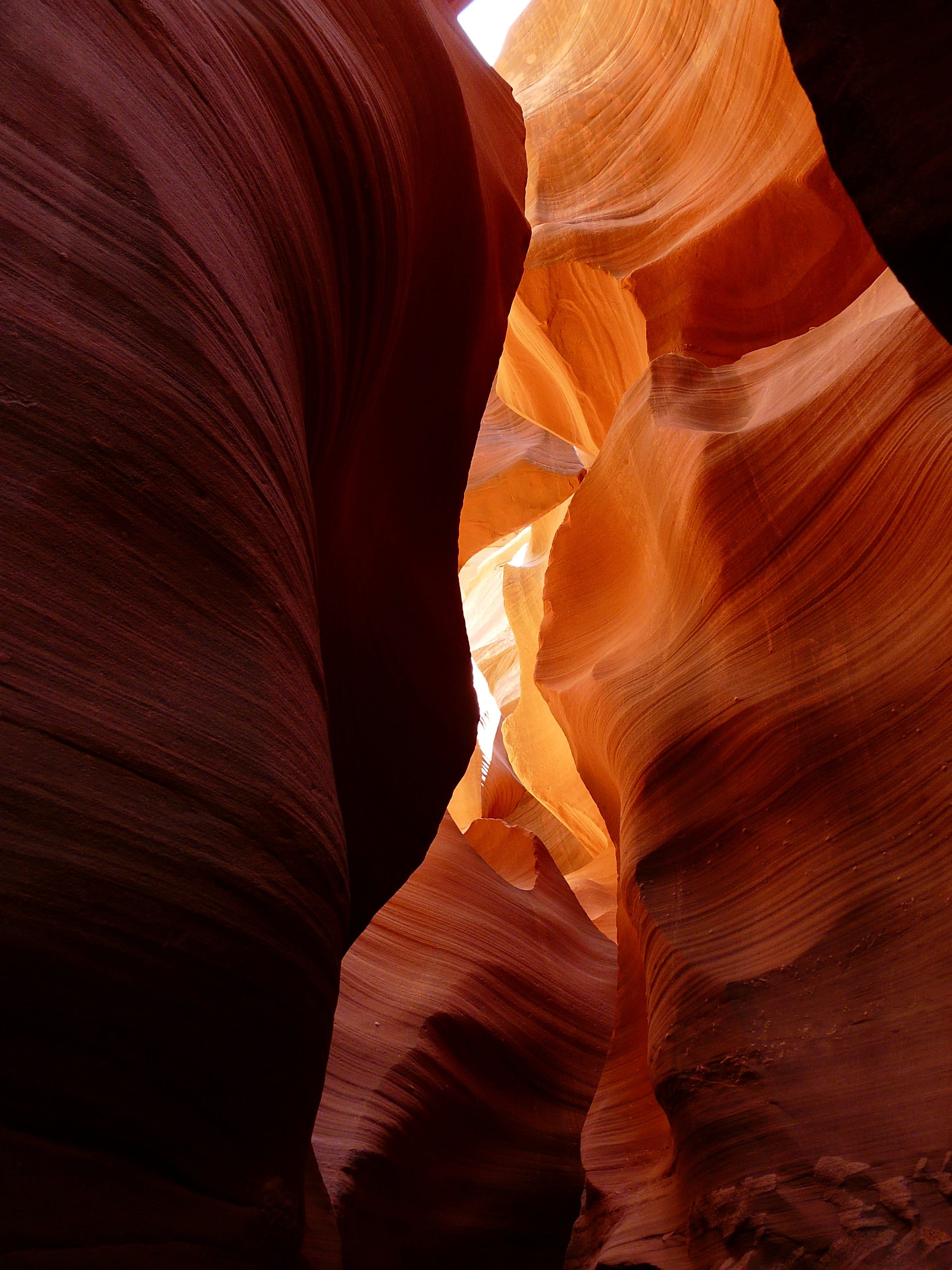 travel destinations, physical geography, eroded, rock, gorge, bright, cave, america, antelope canyon, farbenspiel, page, reddish, formation, no people, Phone HD Wallpaper
