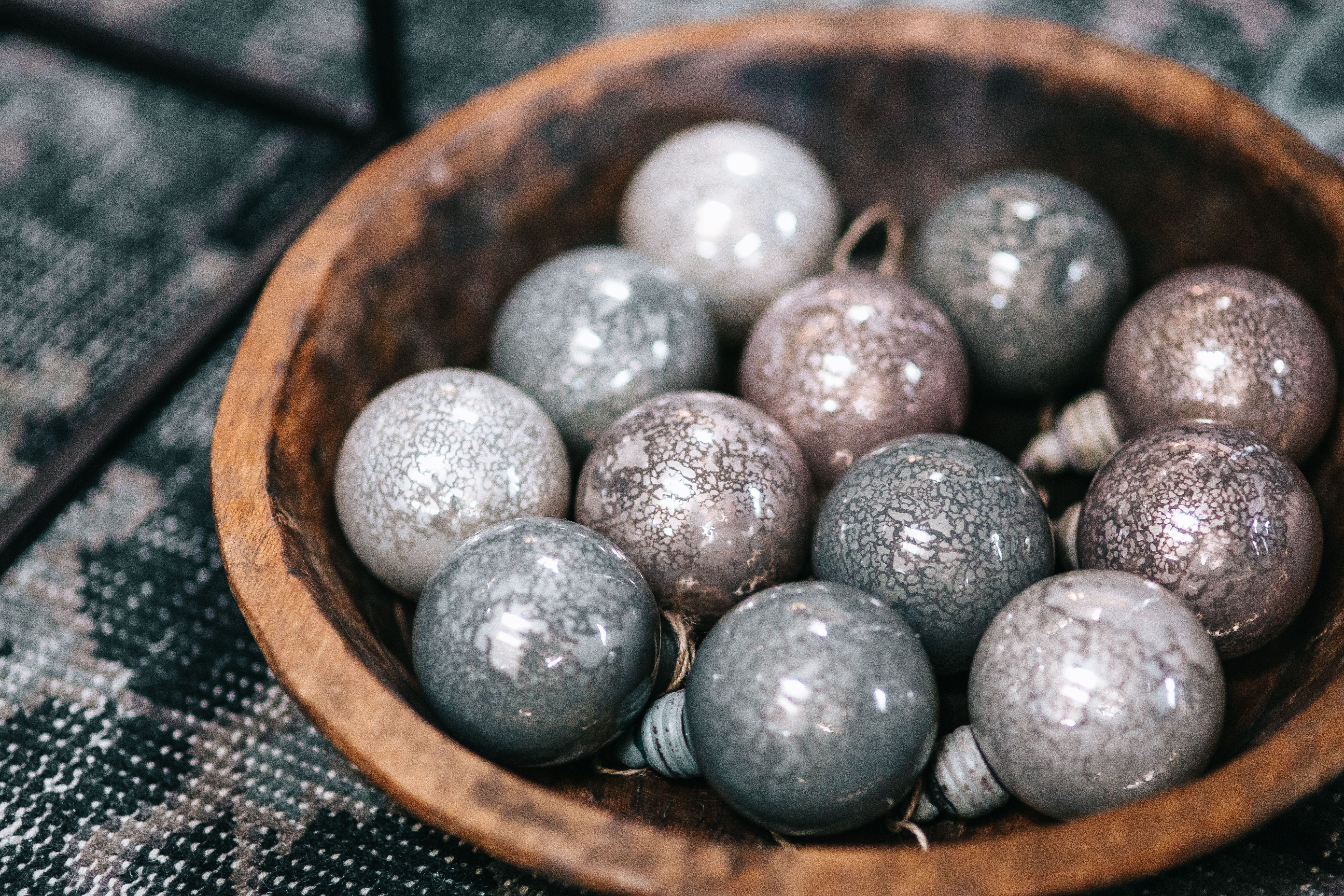 table, wood - Material, fruit, Christmas balls, healthy eating, preparation, 5K, food, container, kitchen utensil, xmas, close-up, no people, bowl, Christmas, HD Wallpaper