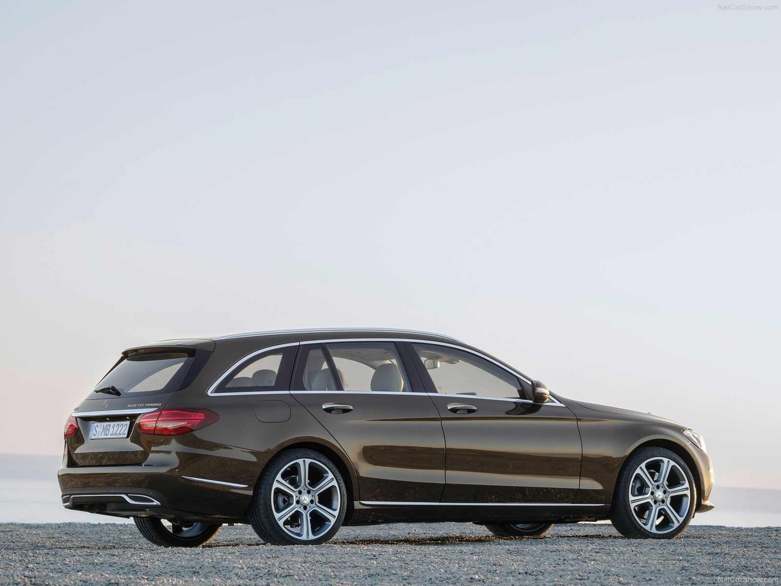 break, germany, c classe, blue, 1204, estate, mercedes, 720P, bleue, marron, brown, HD Wallpaper