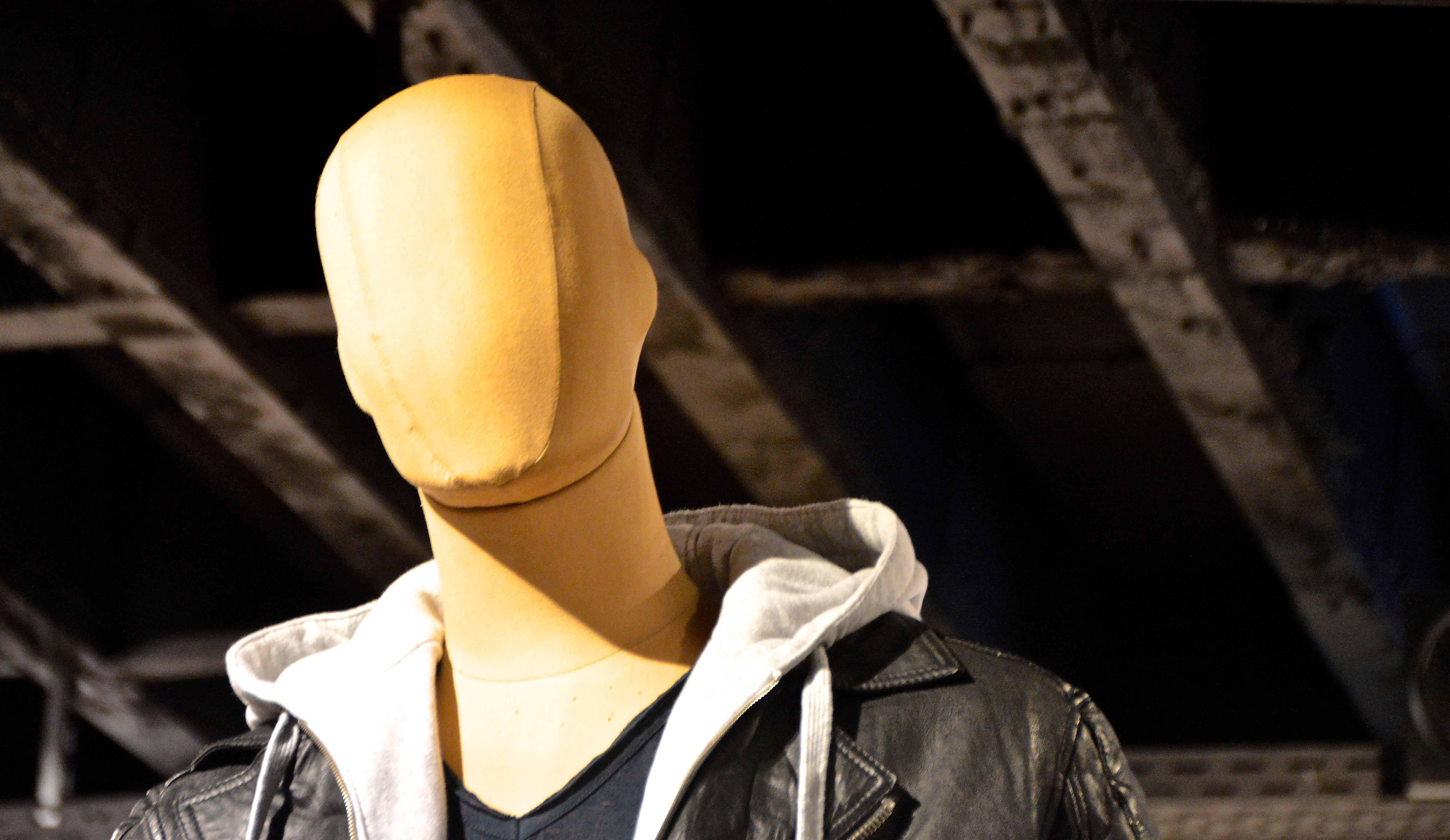 transportation, casual clothing, close-up, unrecognizable person, architecture, men, dark, clothing, leather, shopfitting, hat, beauty, standing, dolls, HD Wallpaper