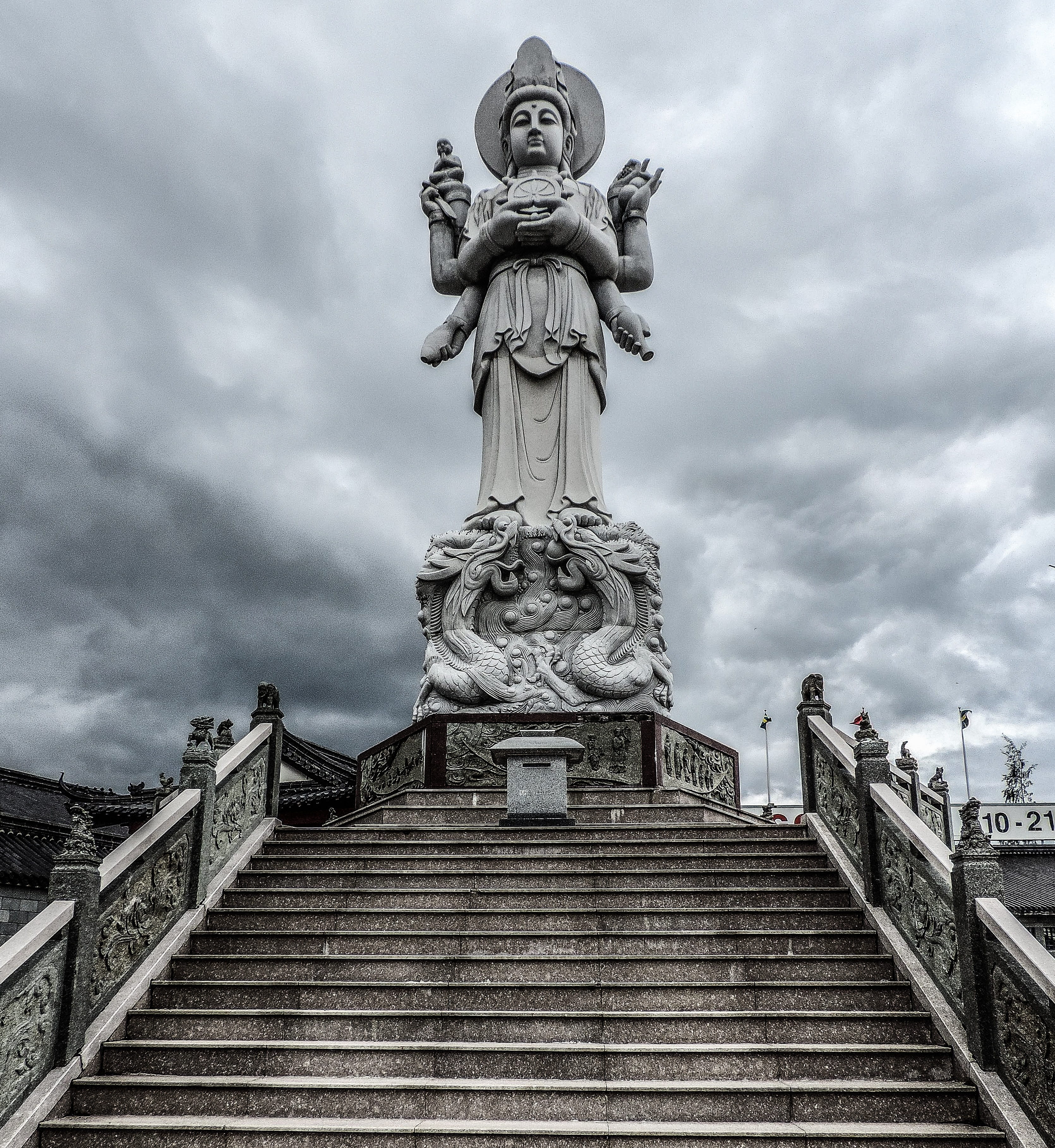 human representation, concrete, religious, sculpture, steps and staircases, architecture, Hindu deity, building, culture, tradition, worship, creativity, Phone HD Wallpaper