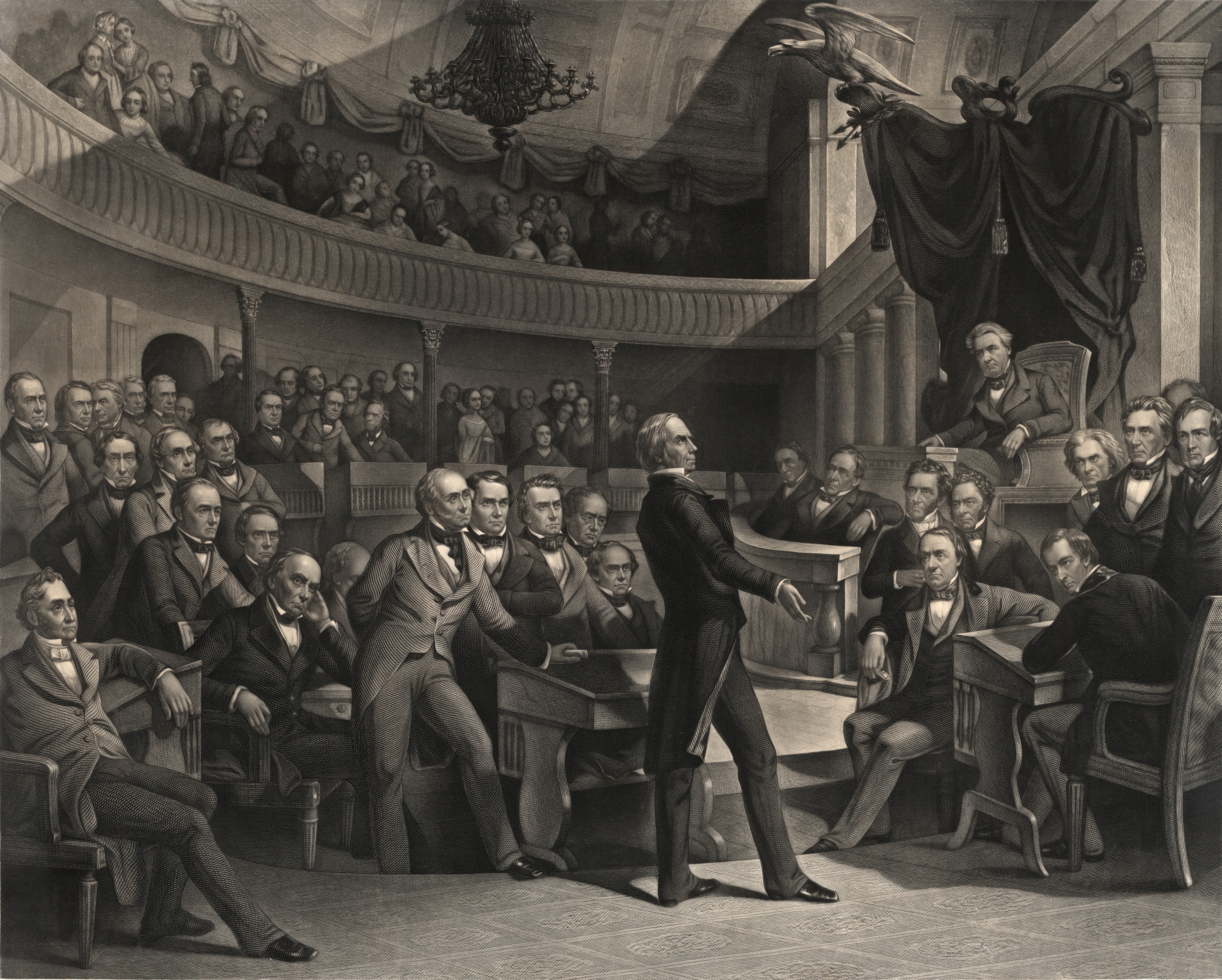 crowd, henry clay, congress, u s senate, photography, women, group of people, the united states senate, large group of people, adult, history, conference, HD Wallpaper