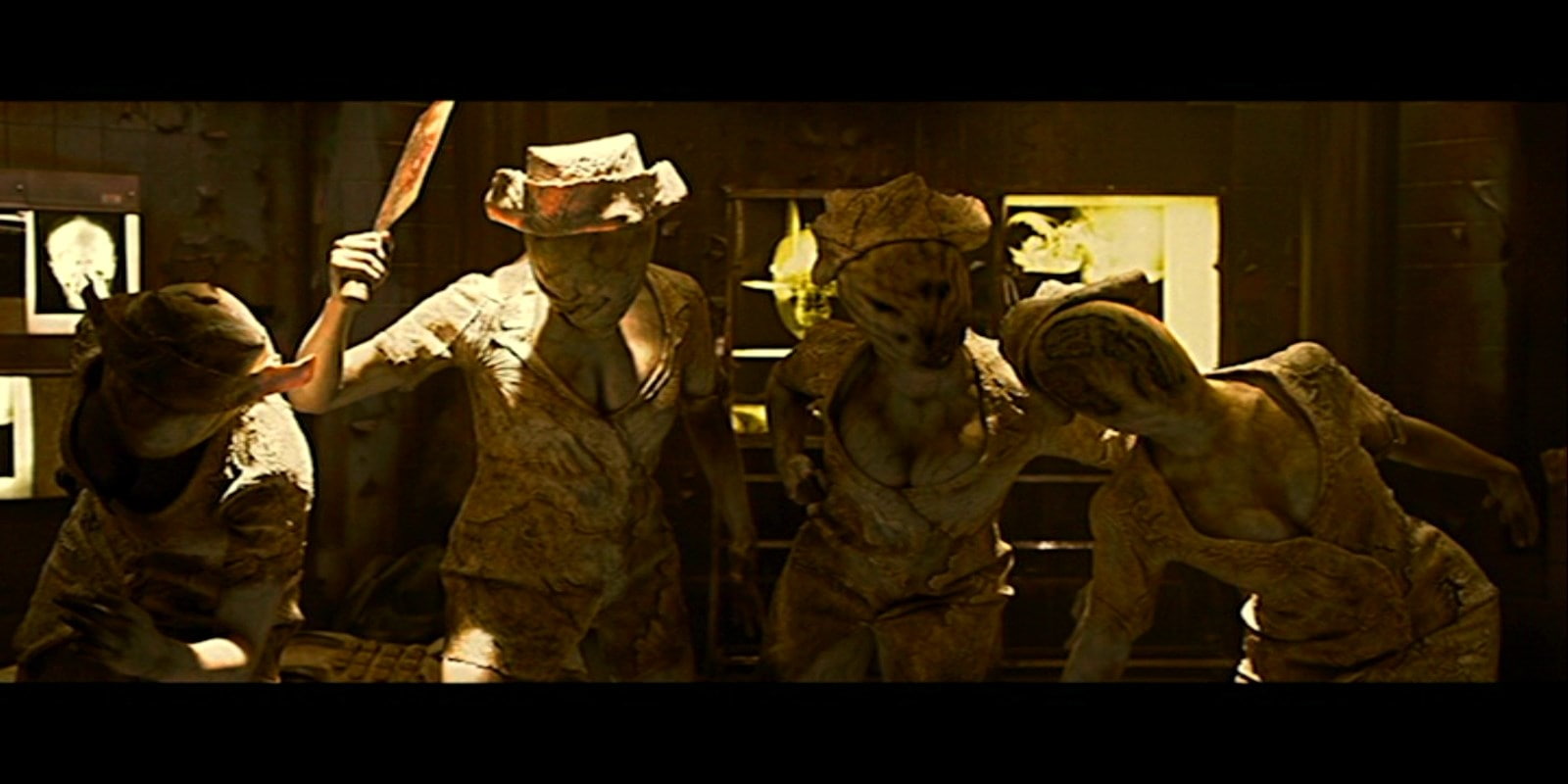 history, art and craft, silent hill revelation, teamwork, human representation, 720P, standing, the past, indoors, statue, creativity, people, architecture, HD Wallpaper