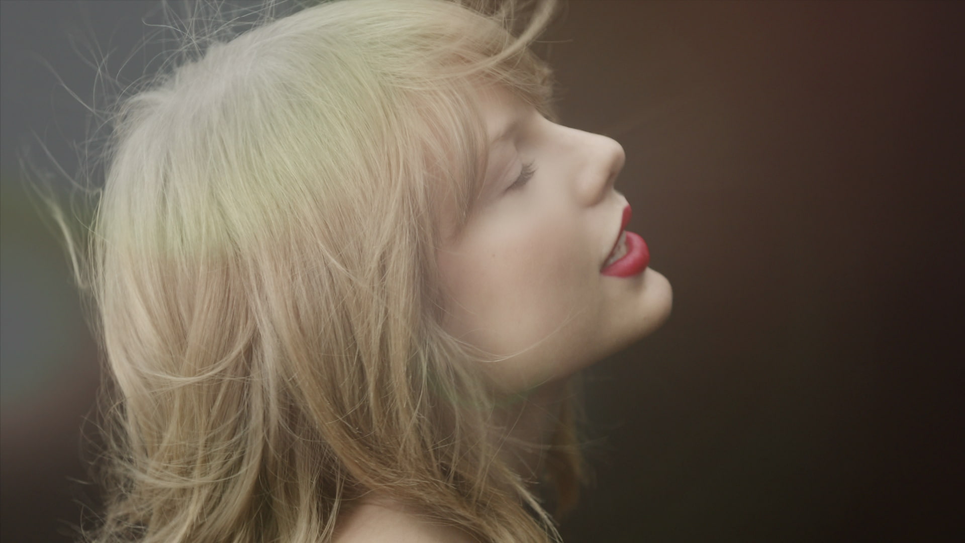 1080P, women, blonde, Taylor Swift, face, singer, profile, closed eyes, celebrity, HD Wallpaper