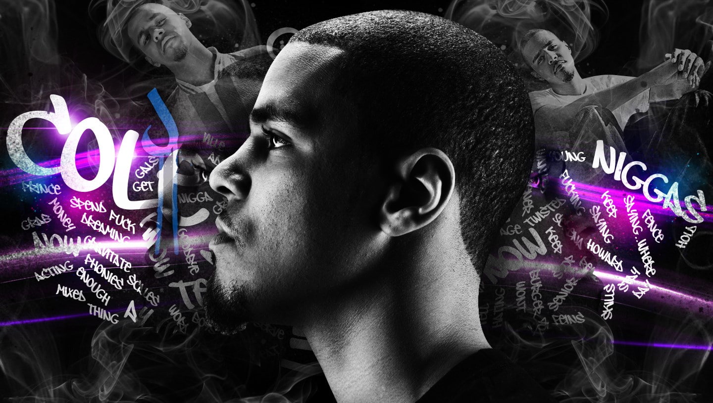 close-up, j cole, technology, futuristic, 720P, human representation, communication, dark, indoors, purple, teenager, adult, human body part, headshot, HD Wallpaper