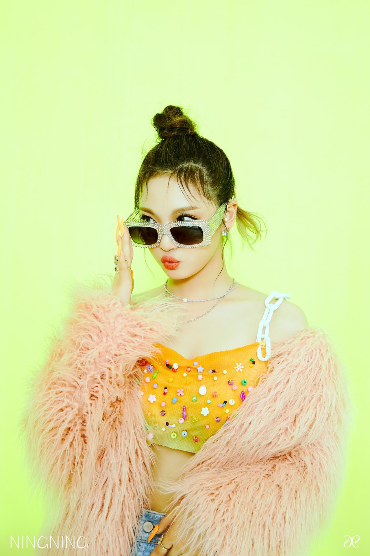 K-pop, 1080P, Ningning (Ning Yizhuo), aespa, Phone HD Wallpaper