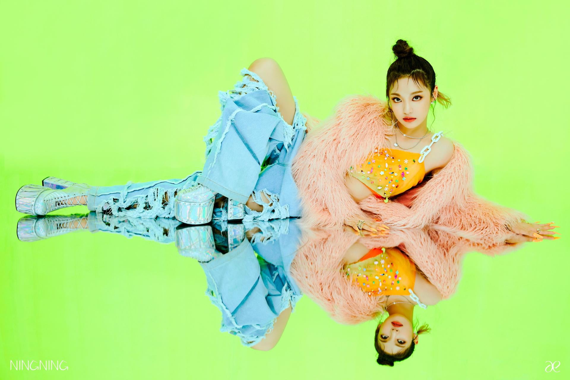 Ningning (Ning Yizhuo), 1080P, K-pop, aespa, HD Wallpaper